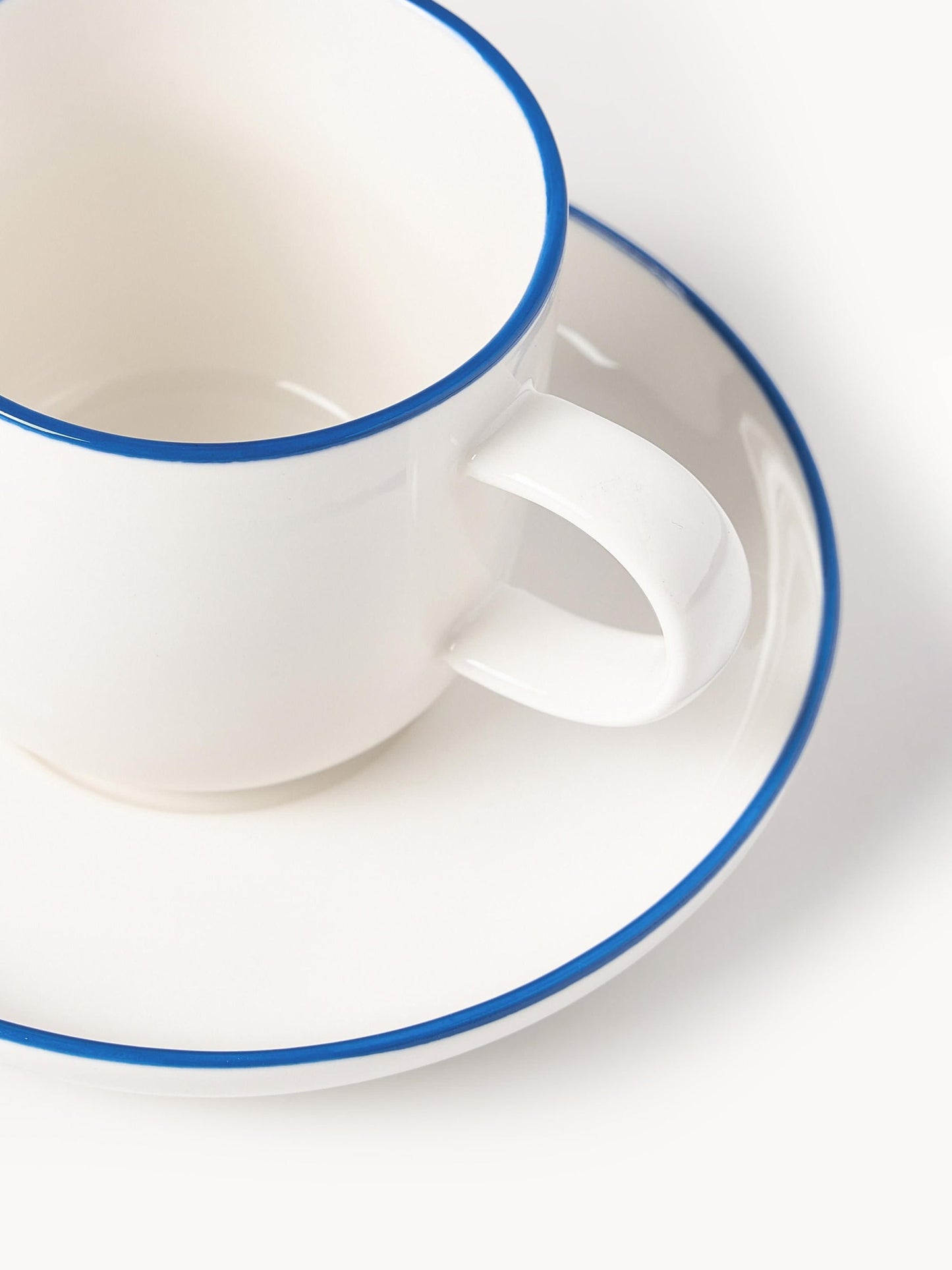 Filiżanka do espresso ze spodkiem Facile, 6szt