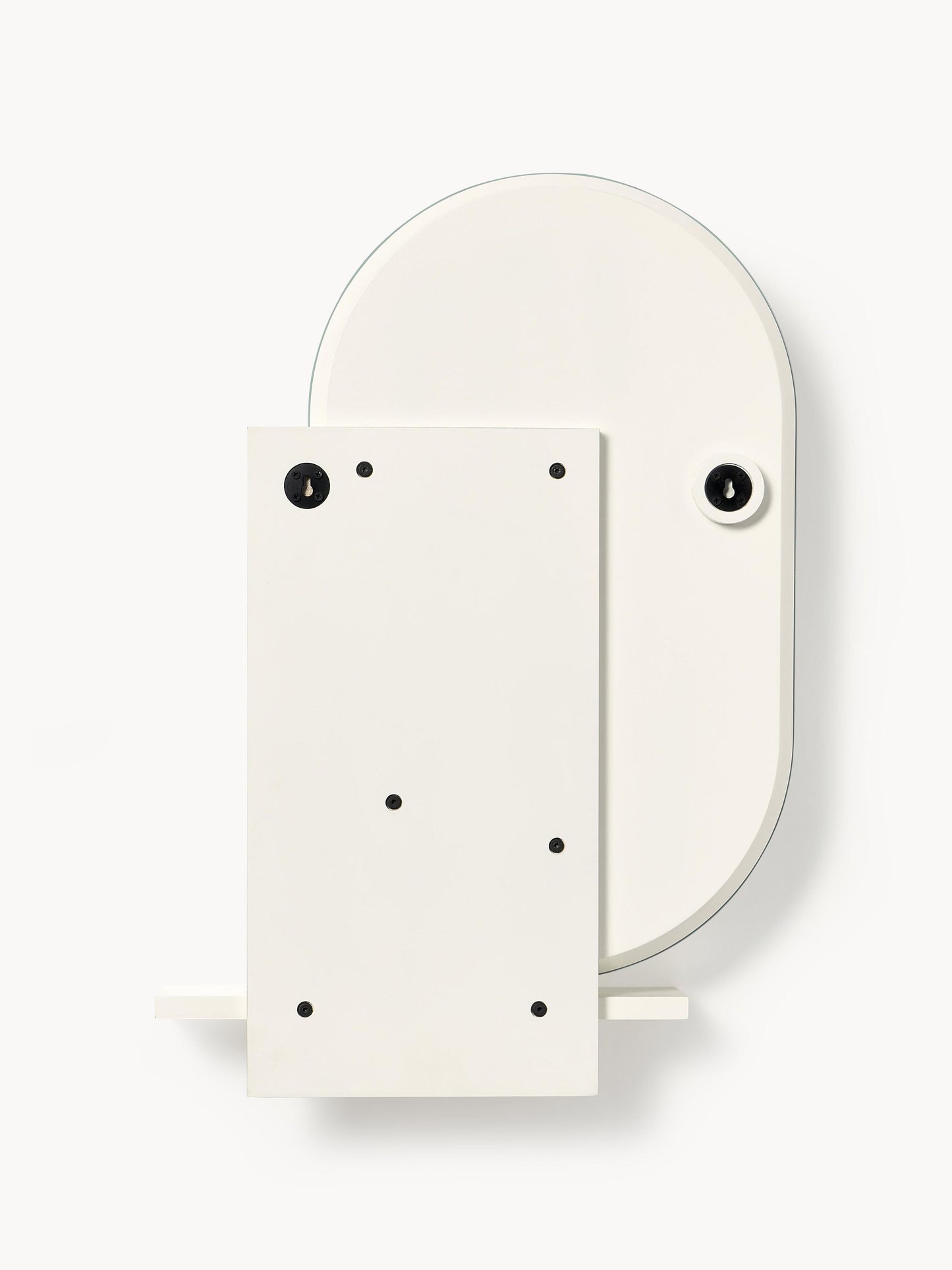 Lustro ścienne z półką Sorin