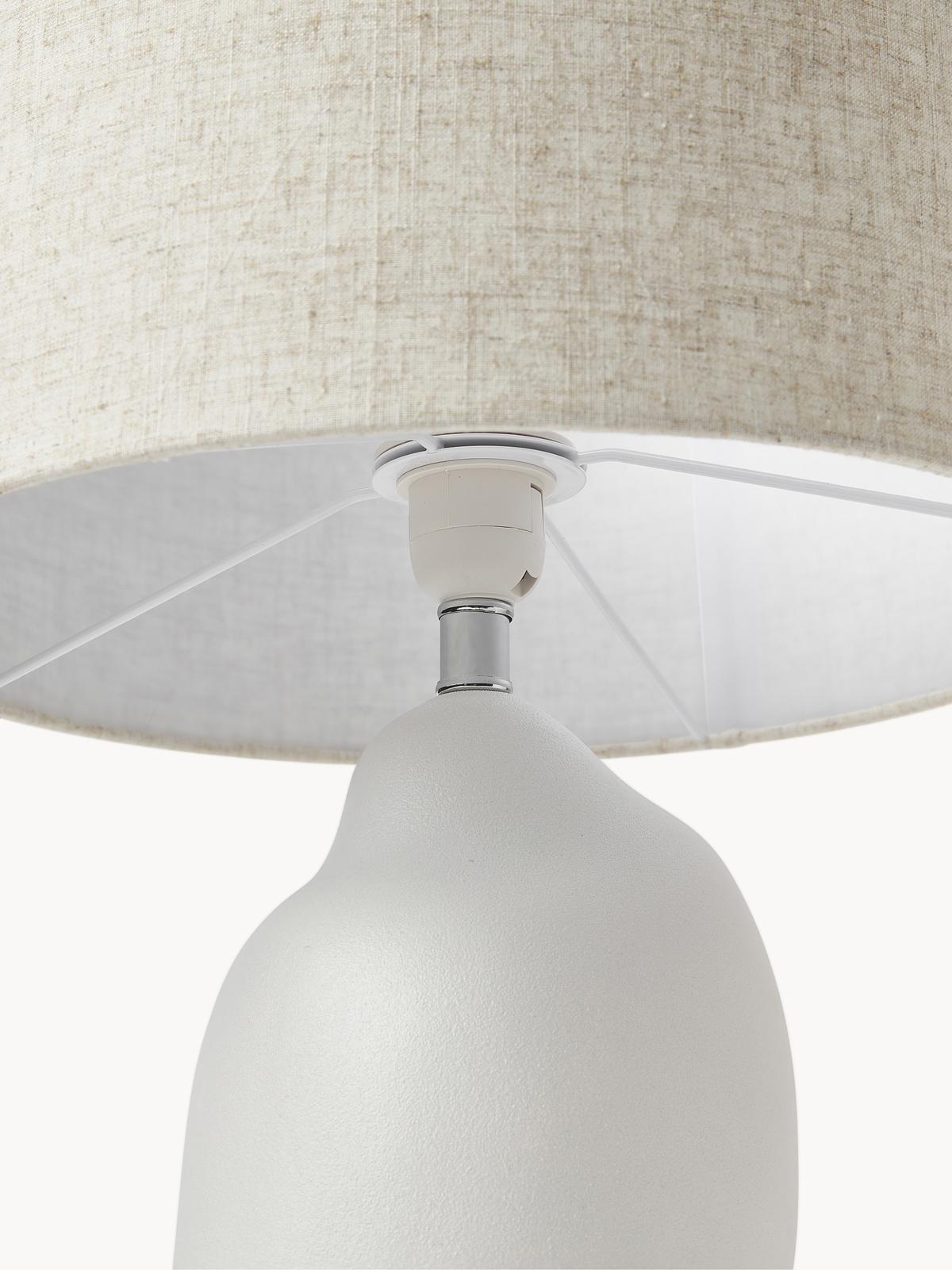 Lampa stołowa z ceramiki Colett