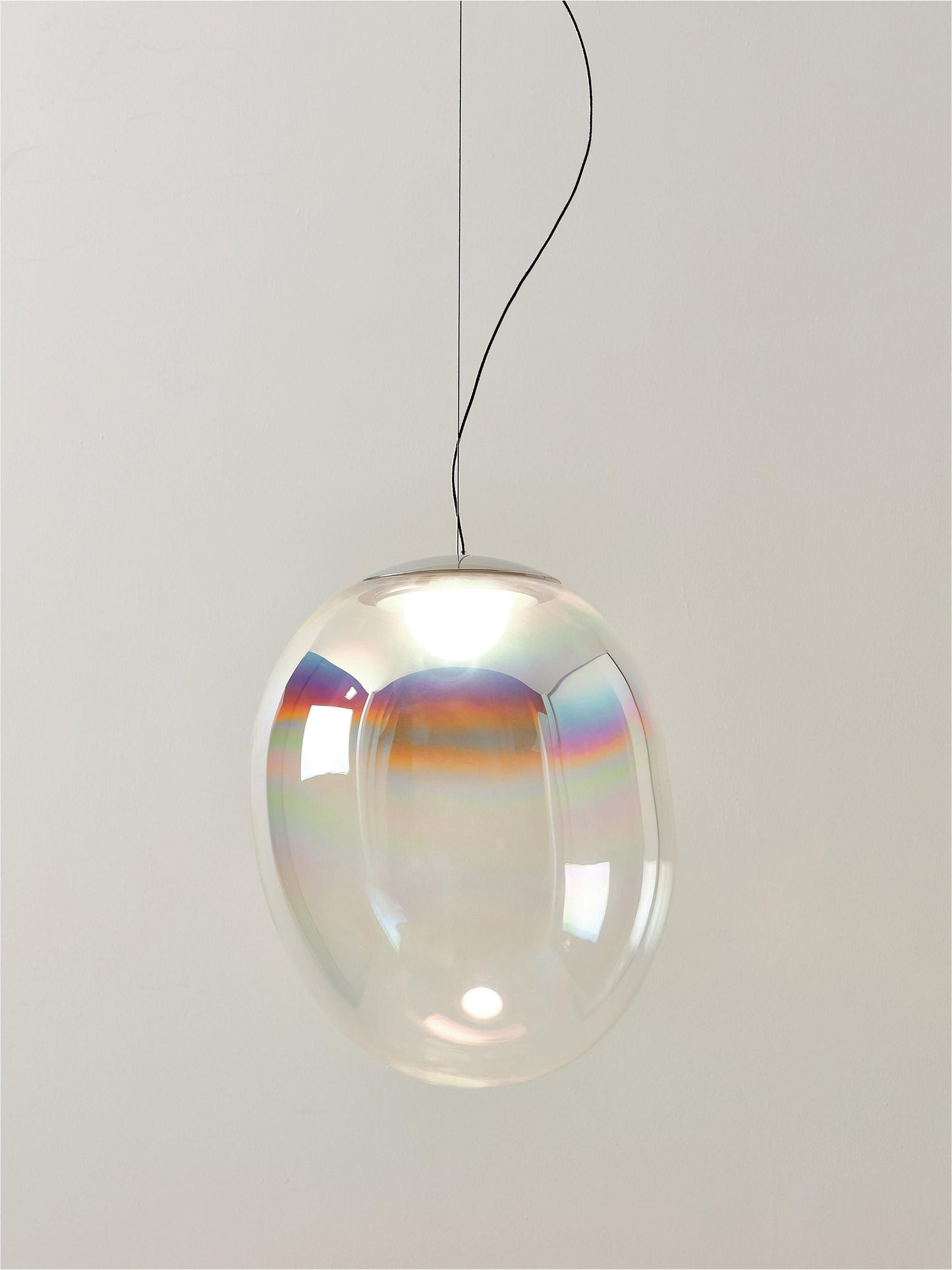 Lampa wisząca LED ze szkła dmuchanego z funkcją przyciemniania Stellar Nebula