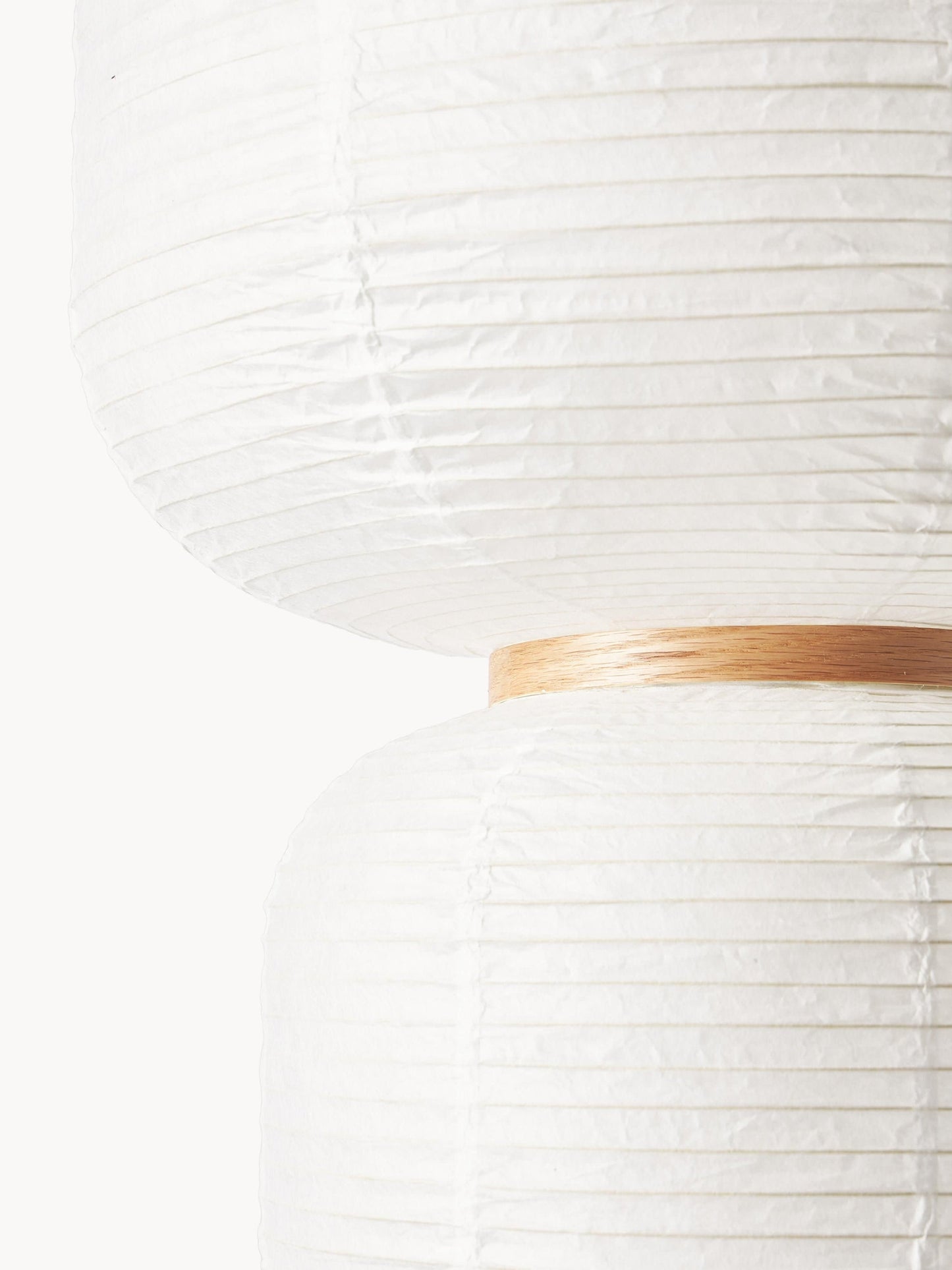 Lampa wisząca z papieru ryżowego Misaki