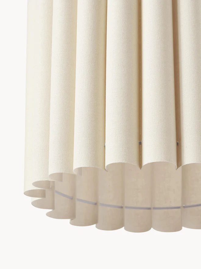 Lampa sufitowa z lnu Lucina