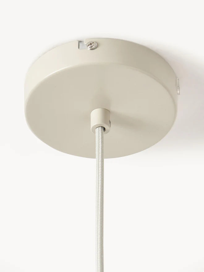 Lampa sufitowa z lnu Lucina