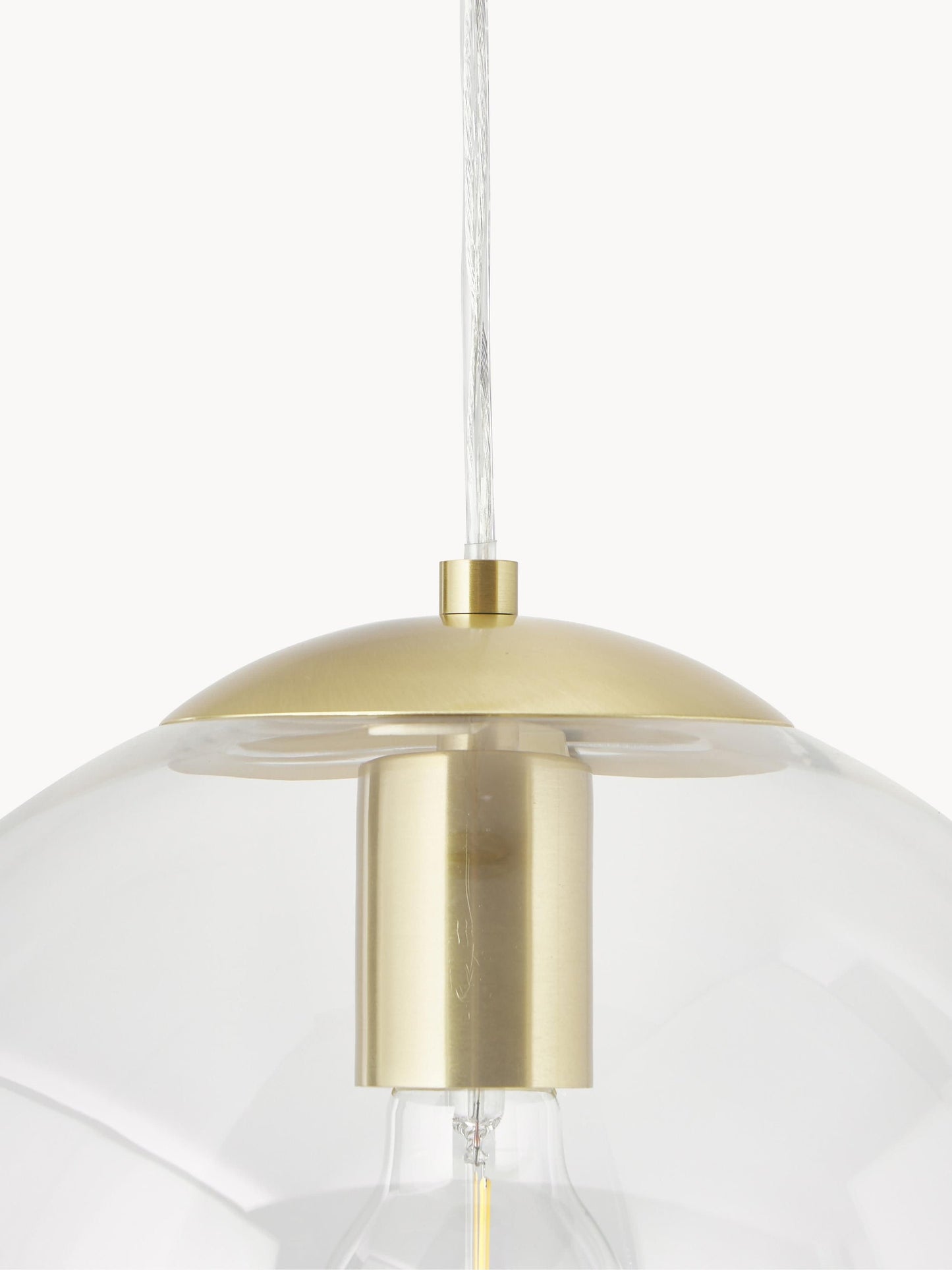 Lampa wisząca ze szkła Bao