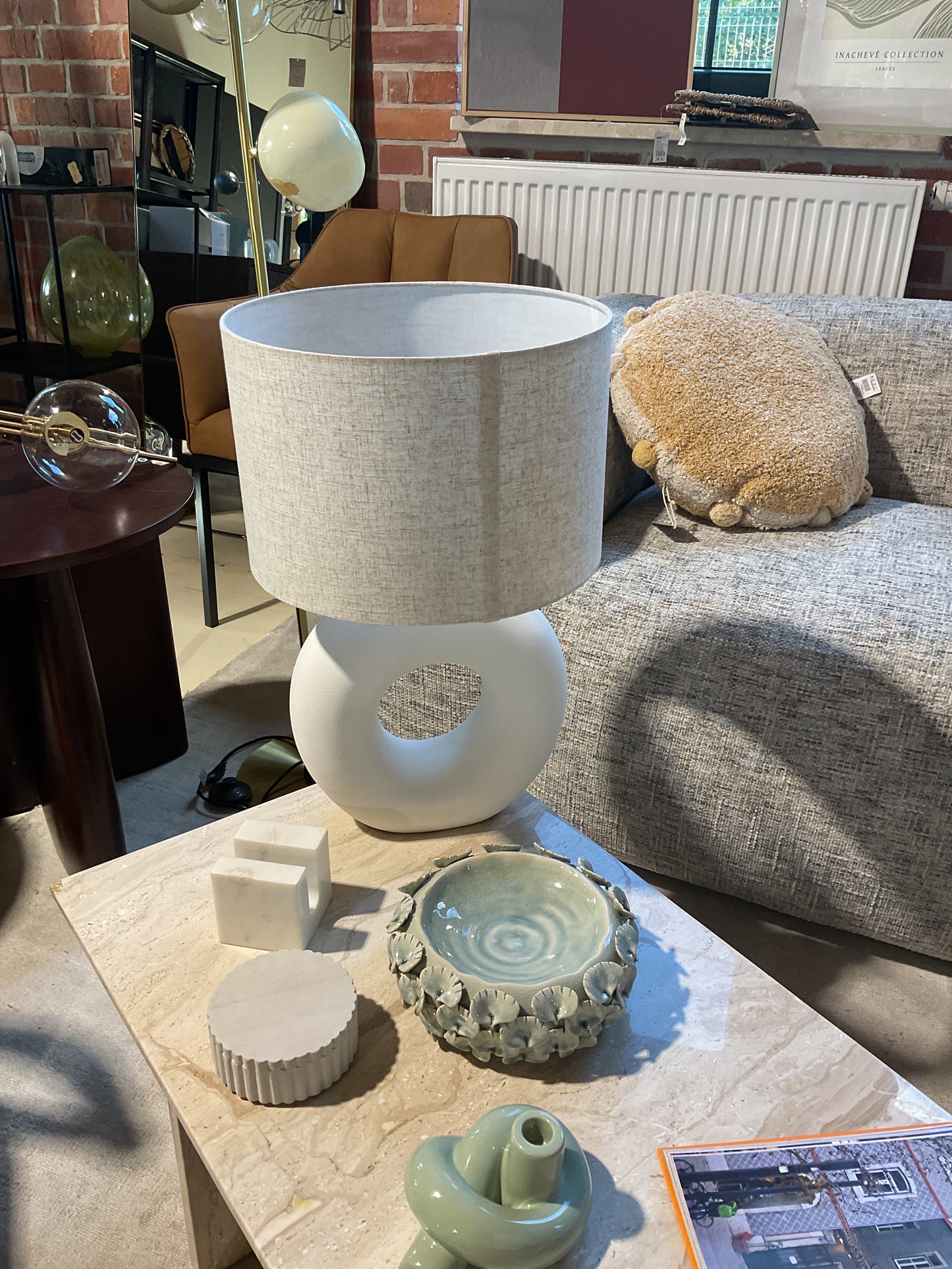 Lampa stołowa z ceramiki Gisella