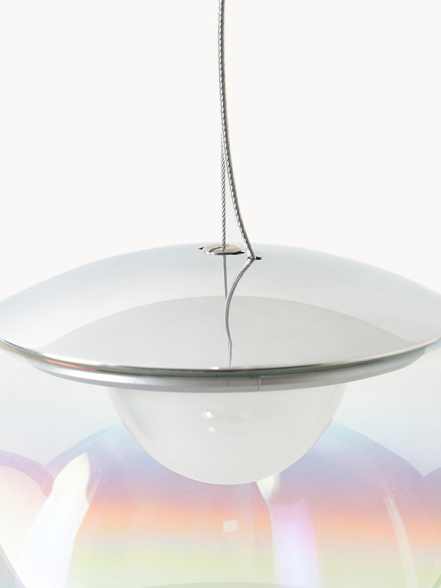 Lampa wisząca LED ze szkła dmuchanego z funkcją przyciemniania Stellar Nebula