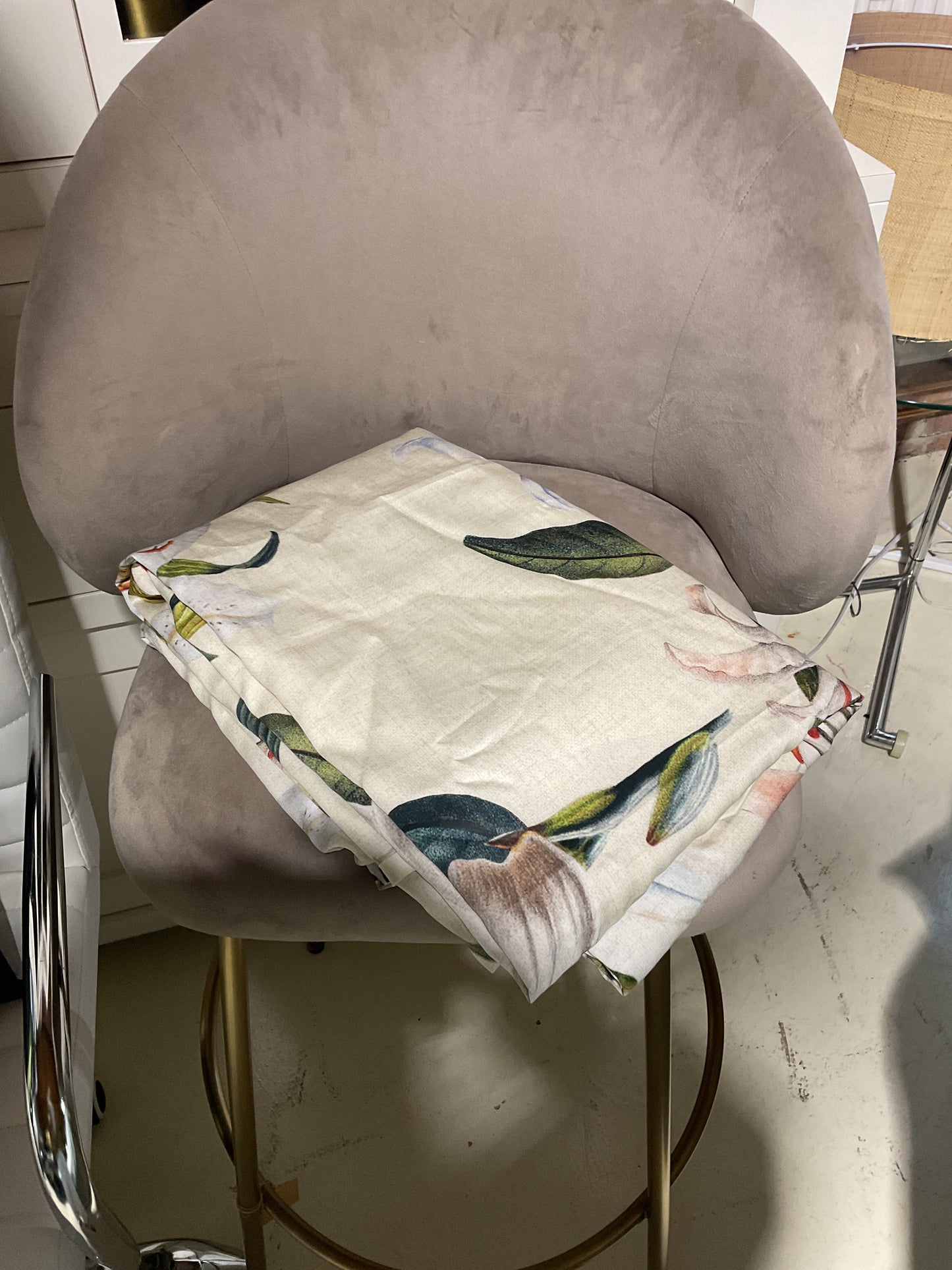 Poszwa na kołdrę z satyny bawełnianej Flori