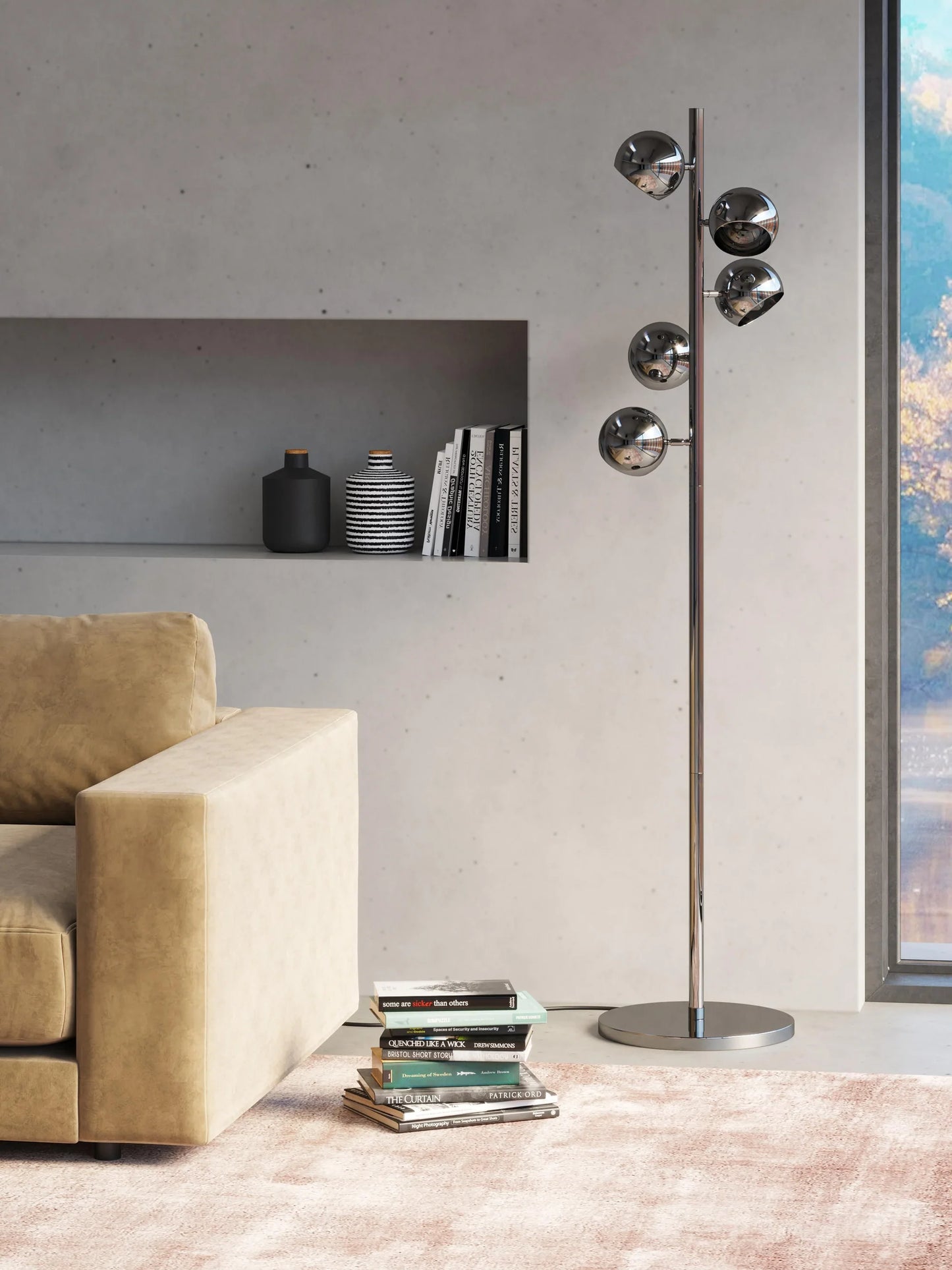 Lampa podłogowa Calotta