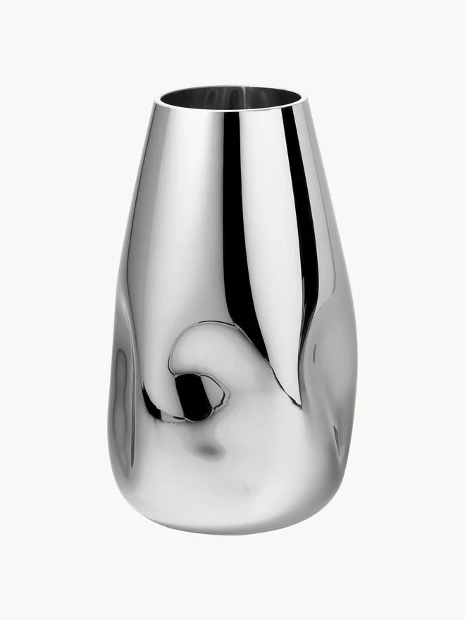 Wazon ze szkła dmuchanego Mirror, W 35 cm