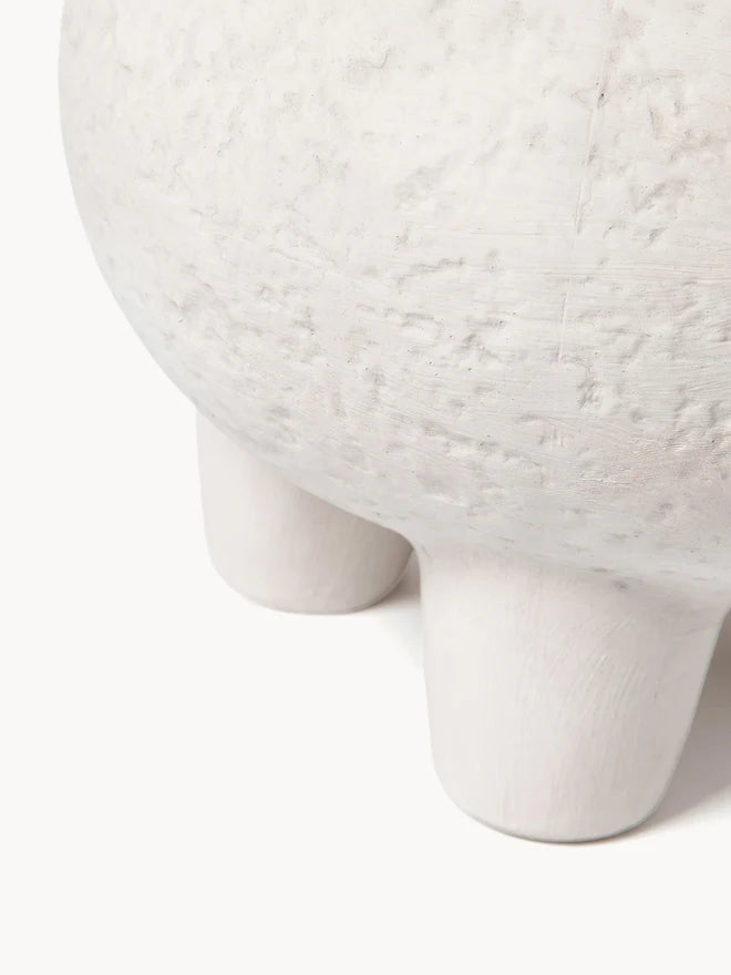 Osłonka na doniczkę z kamionki Elm, W 24 cm