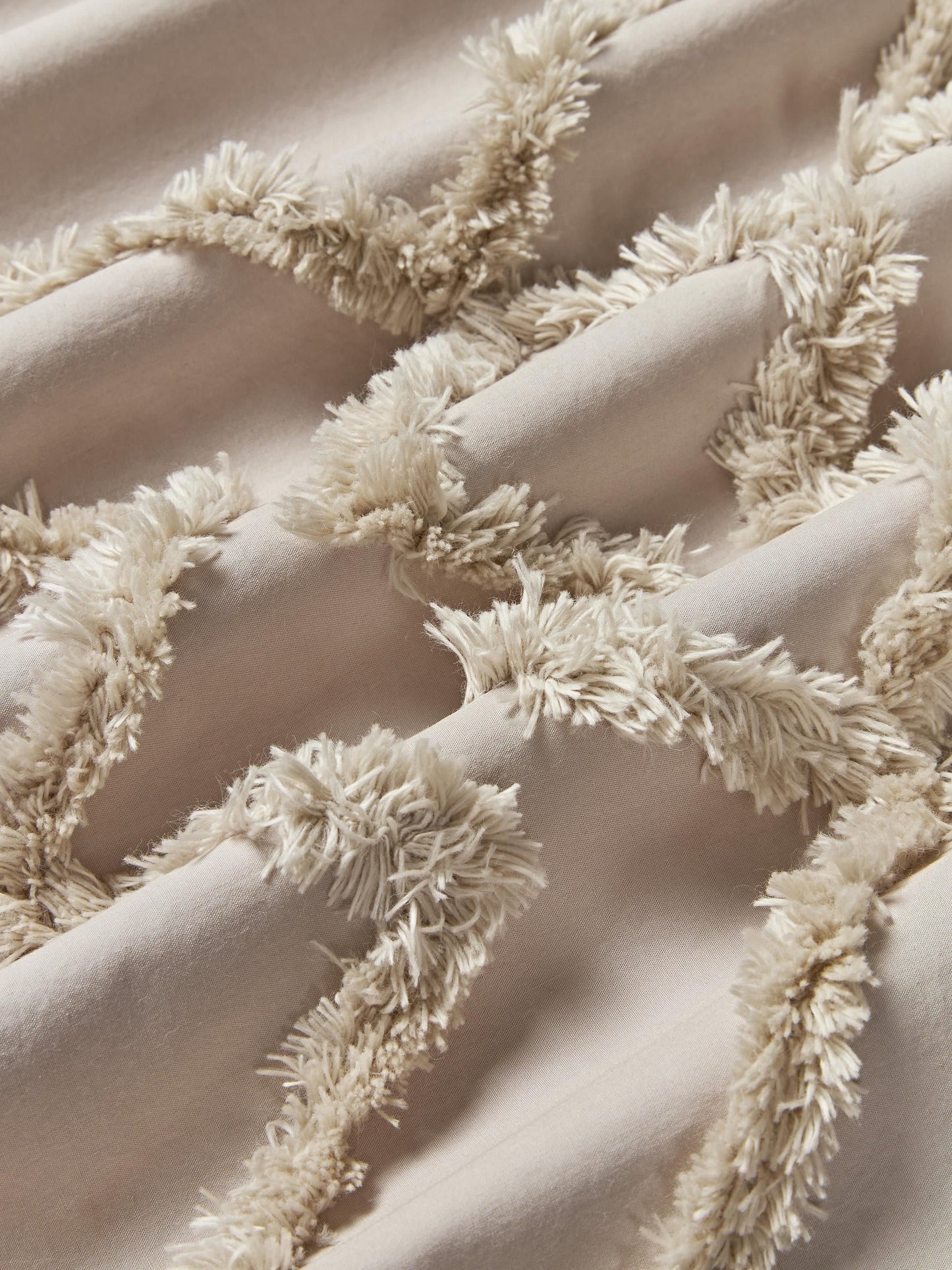 Poszwa na kołdrę z tuftowanym wzorem z perkalu Faith