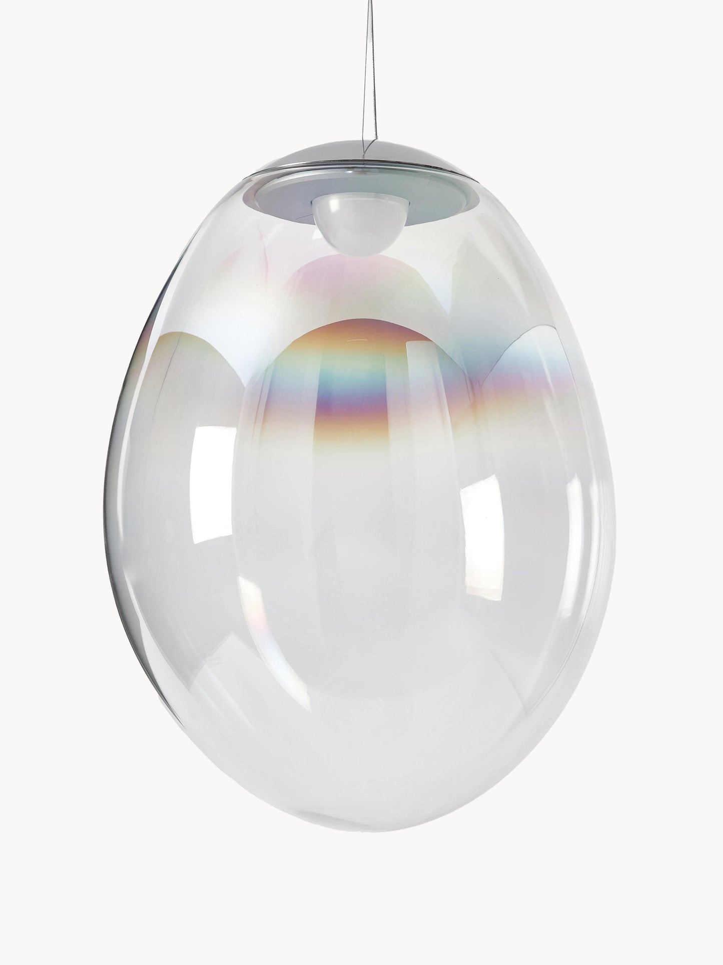 Lampa wisząca LED ze szkła dmuchanego z funkcją przyciemniania Stellar Nebula
