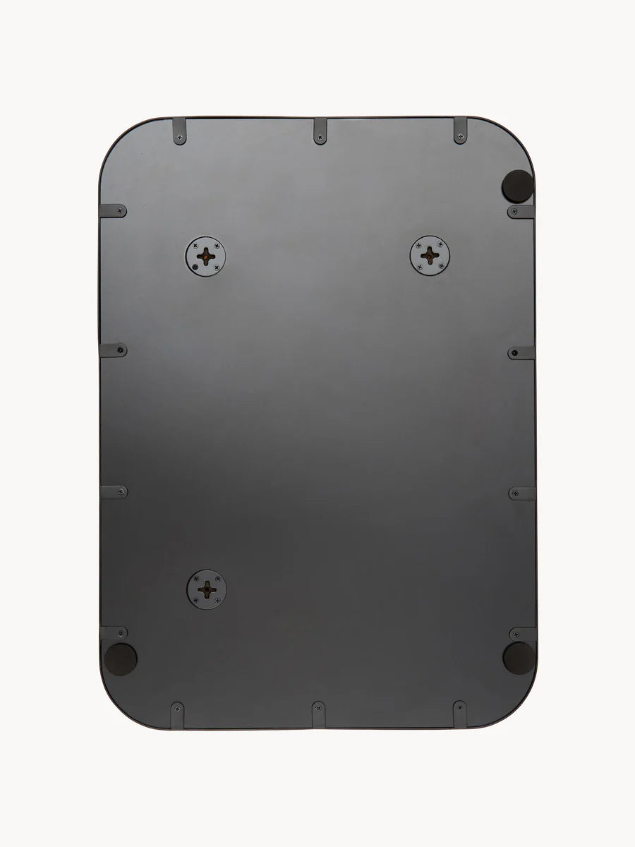 Lustro ścienne z metalową ramą Lily