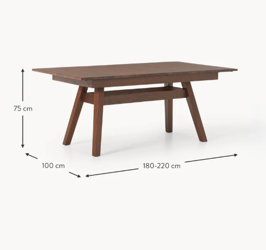 Stół do jadalni Ethan, rozkładany