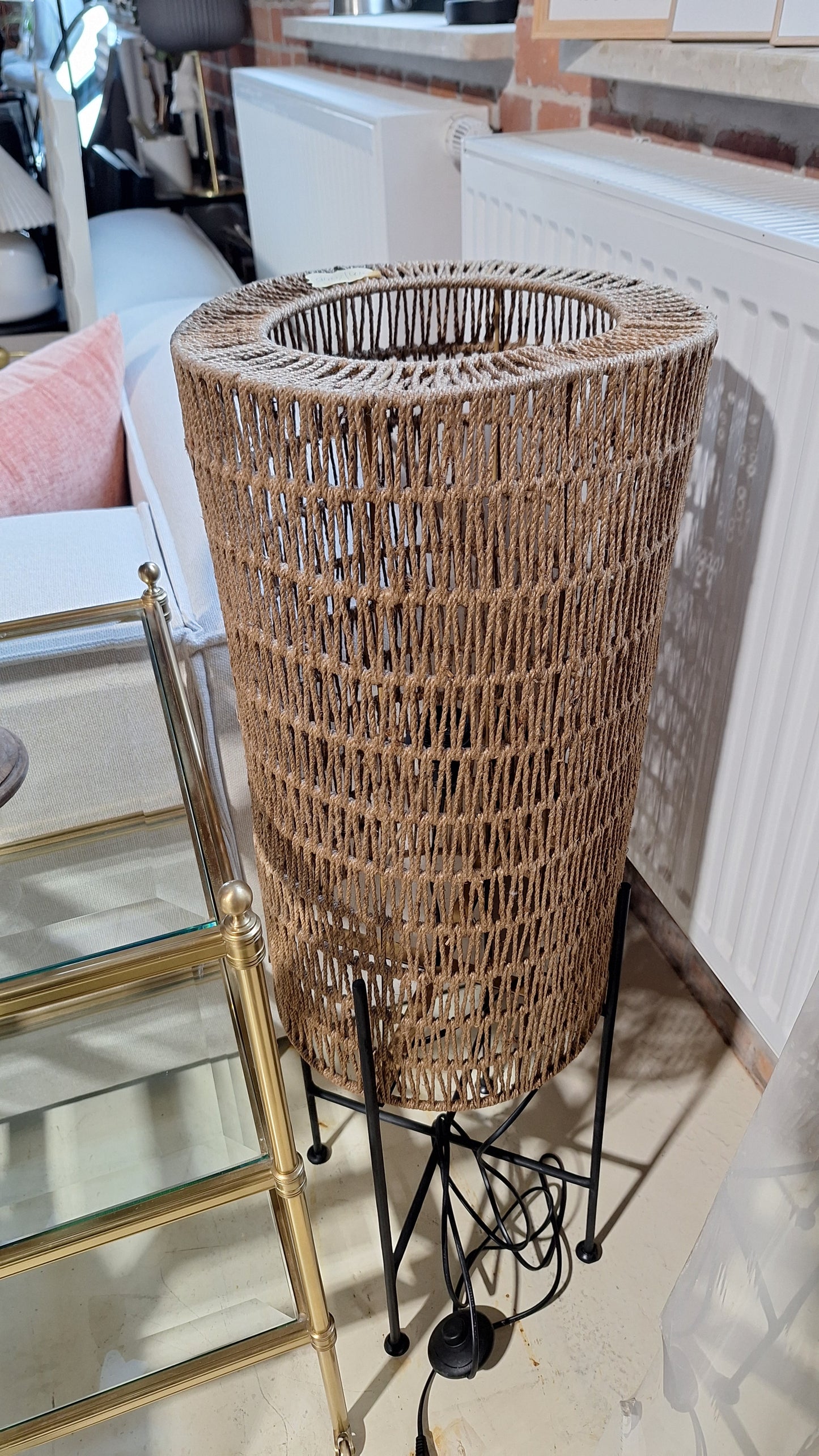 Lampa podłogowa KARI naturalna - Dutchbone