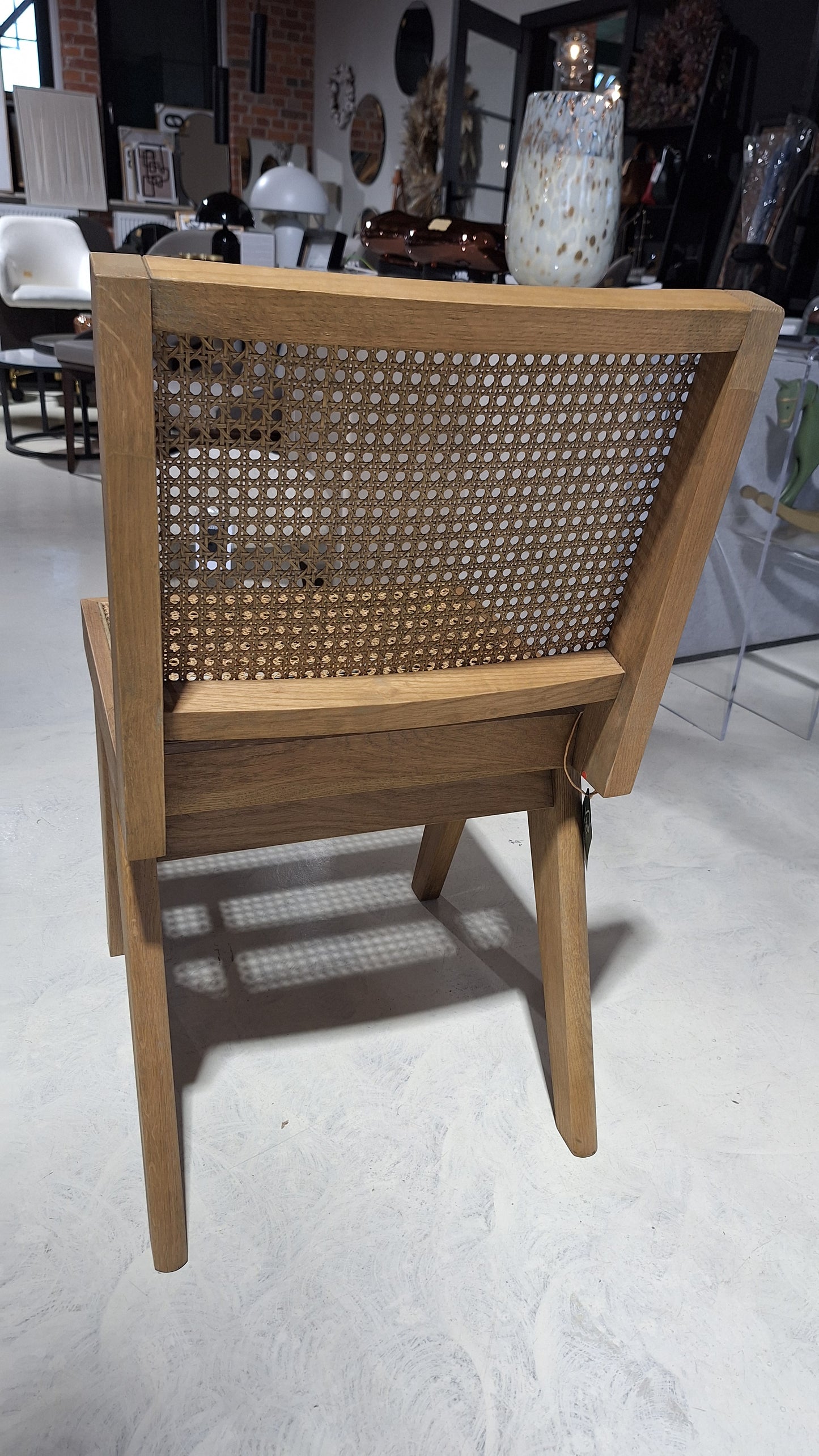 Krzesło z drewna z plecionką wiedeńską Sissi