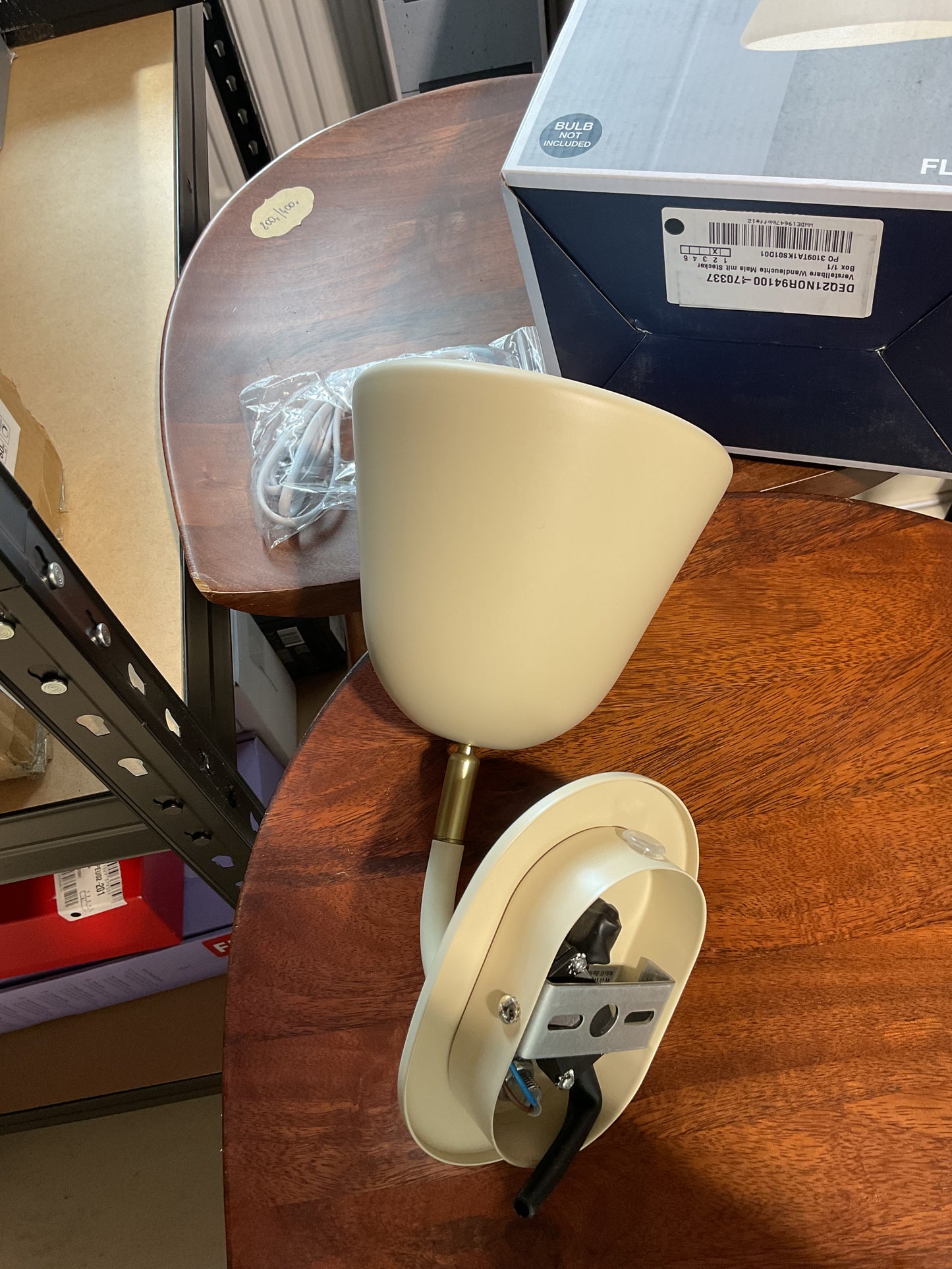 Kinkiet FLEUR  jasny beż