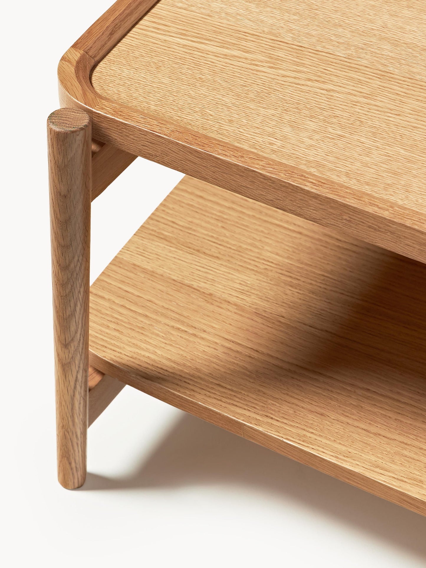 Stolik kawowy z drewna Libby