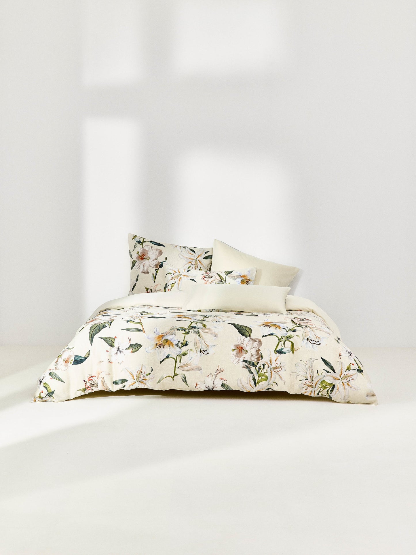 Poszwa na kołdrę z satyny bawełnianej Flori