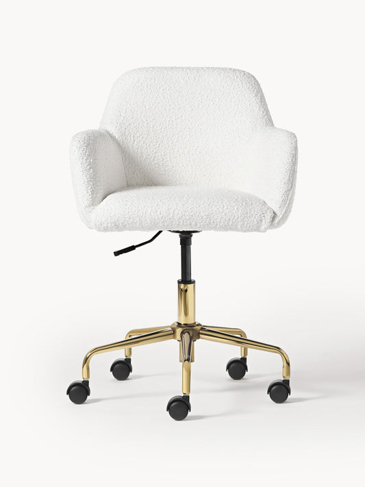 Krzesło biurowe Bouclé Lucie