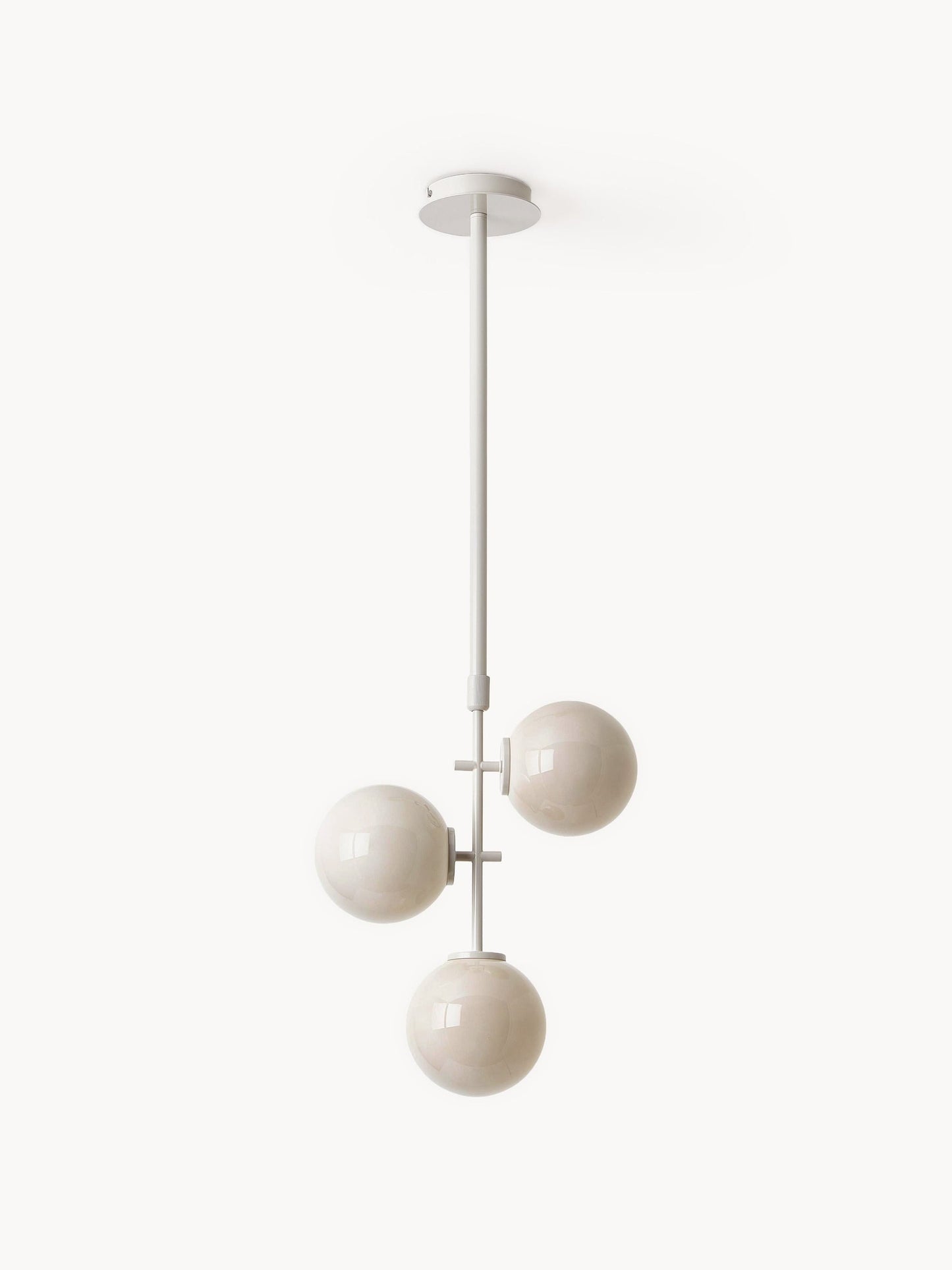 Lampa wisząca ze szkła opalowego Atlanta