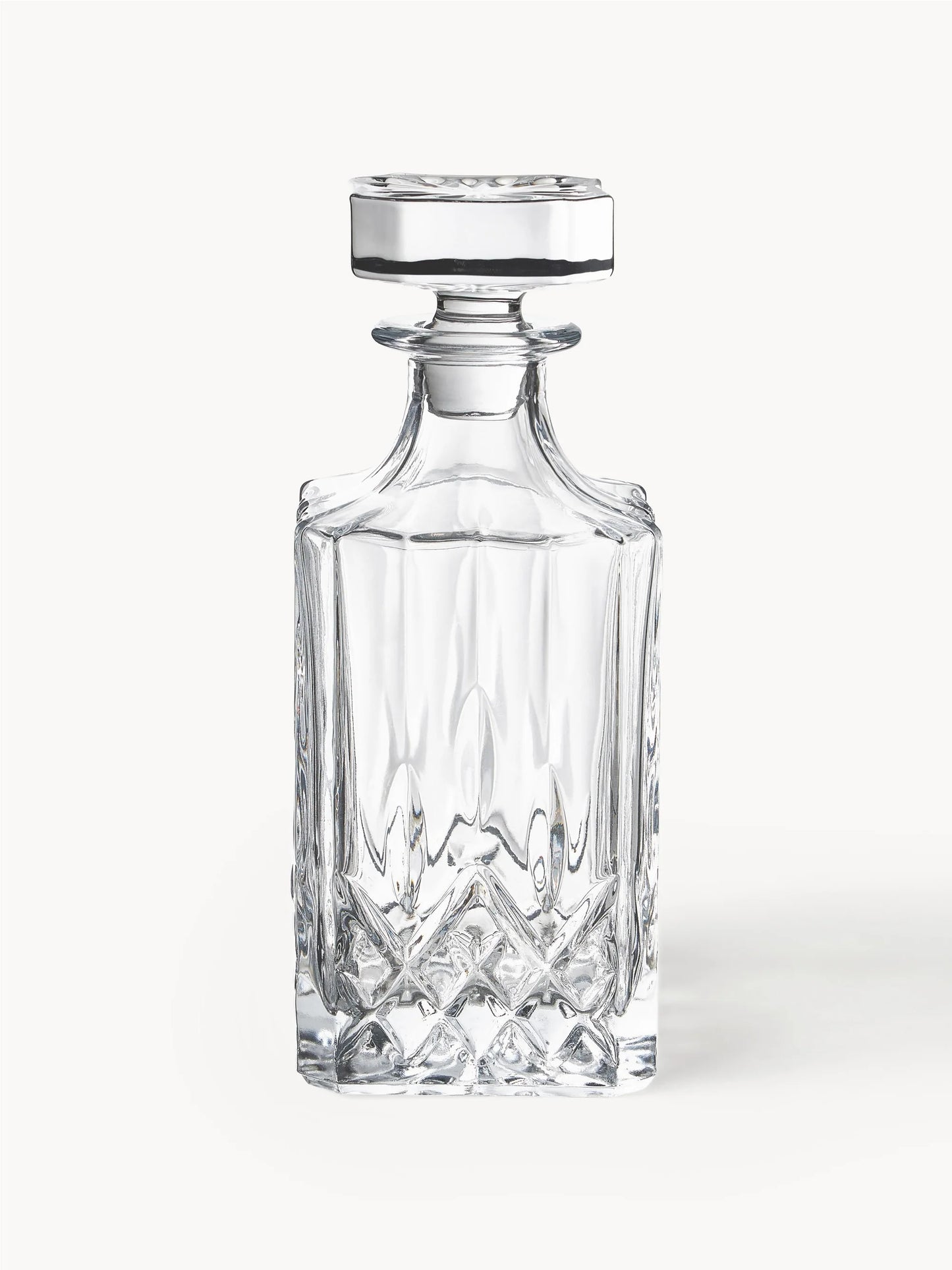 Komplet do whisky z kryształowym reliefem George, 3 elem.