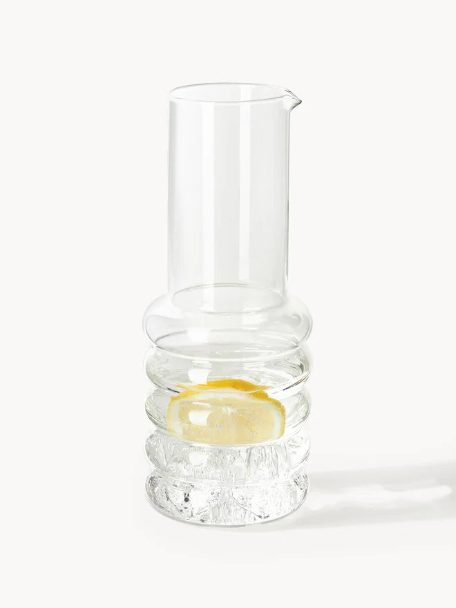 Karafka ze szkła dmuchanego Bubbly, 1,1 l