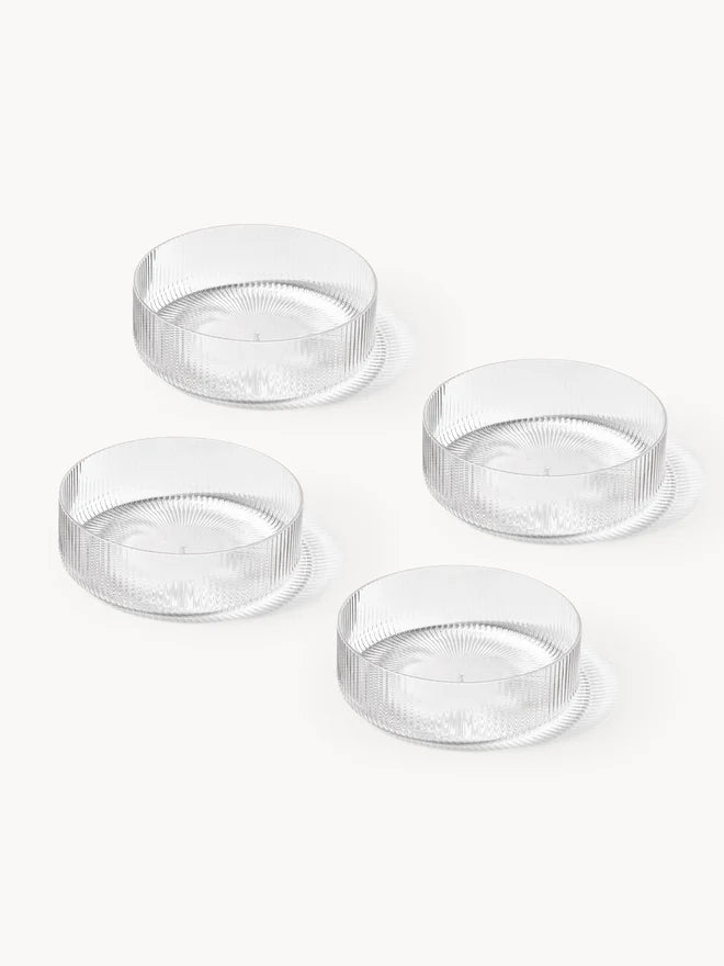 Miska ze szkła dmuchanego Ripple