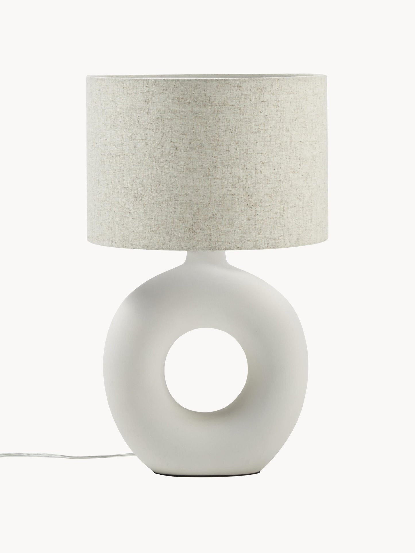 Lampa stołowa z ceramiki Gisella