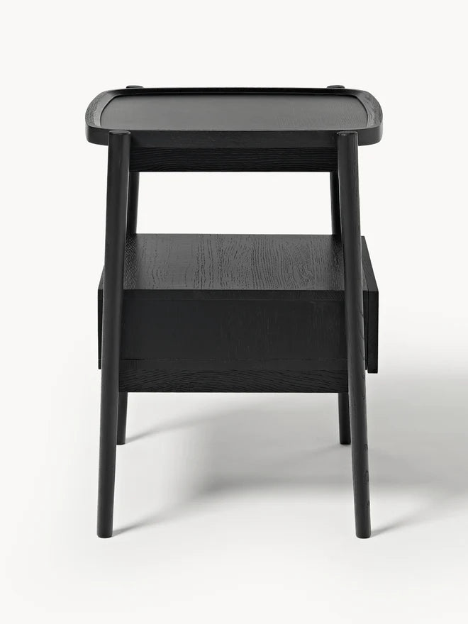 Szafka nocna z drewna dębowego Libby