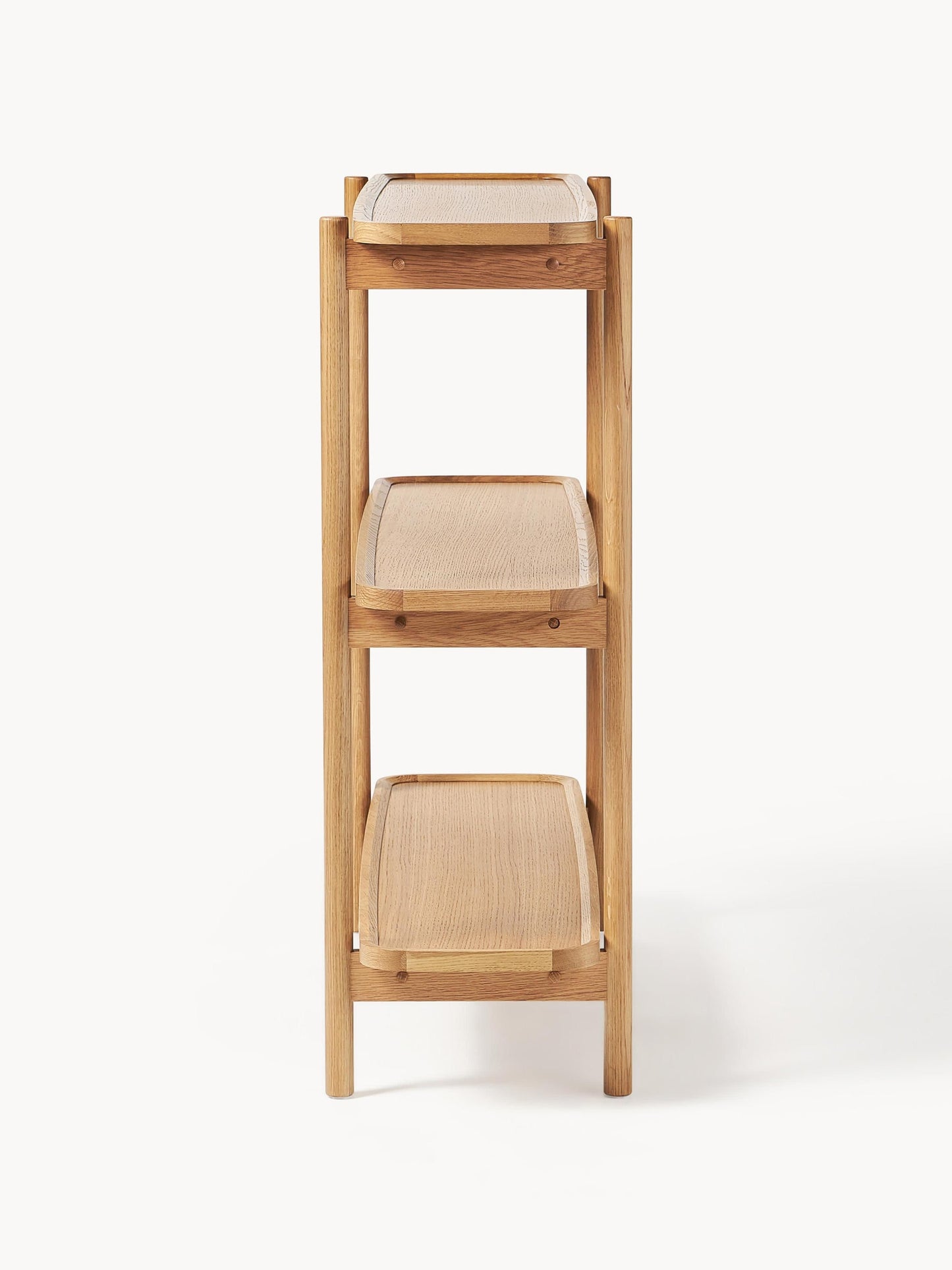 Regał z drewna Libby