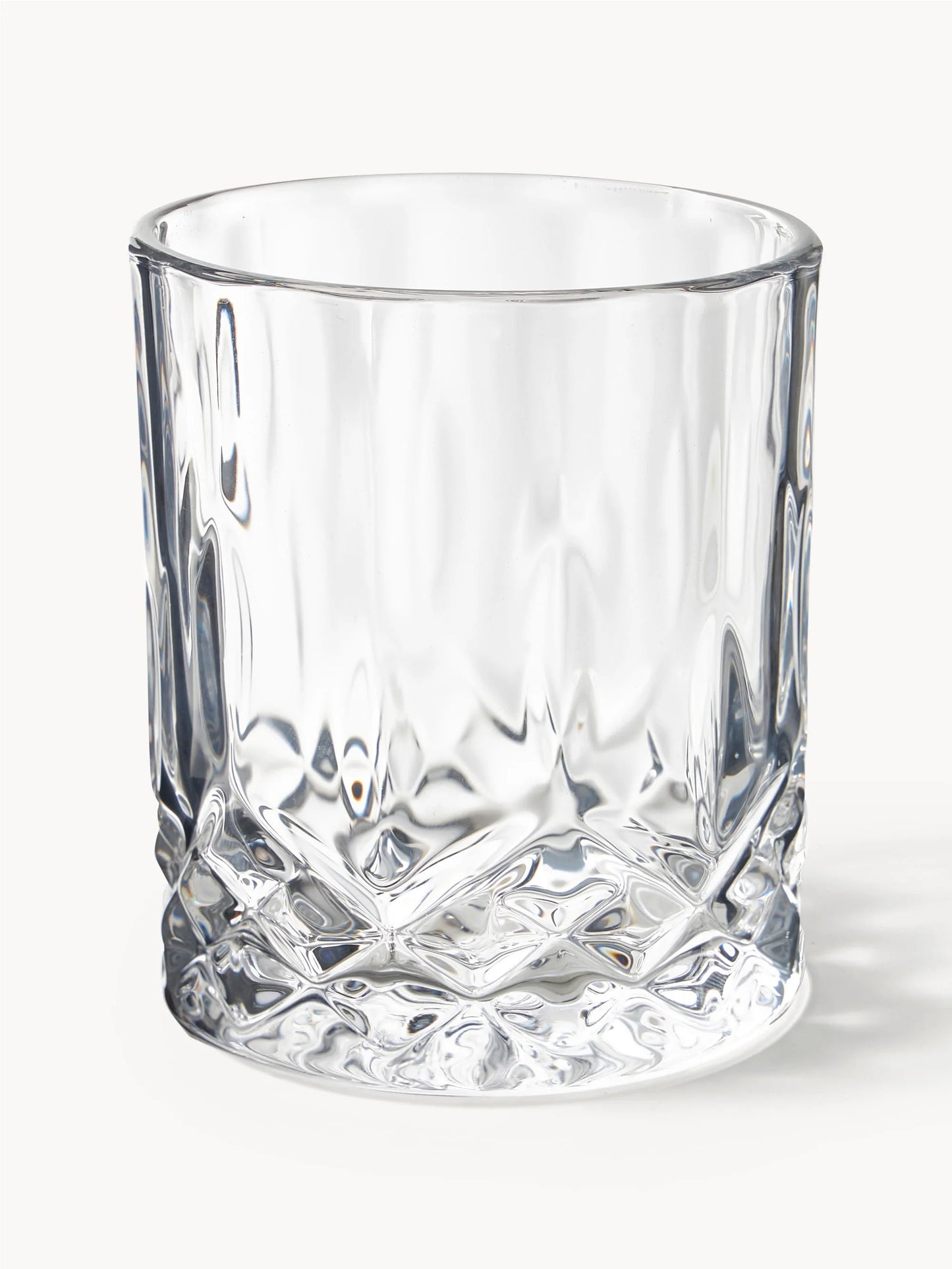 Komplet do whisky z kryształowym reliefem George, 3 elem.