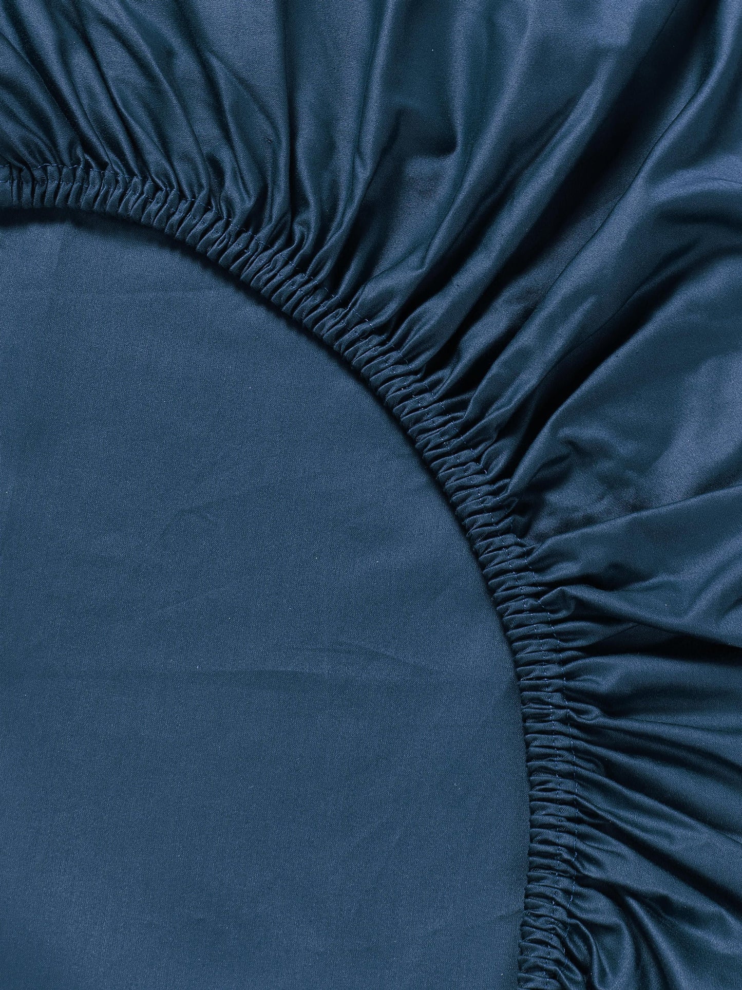 Prześcieradło z satyny bawełnianej z gumką Premium