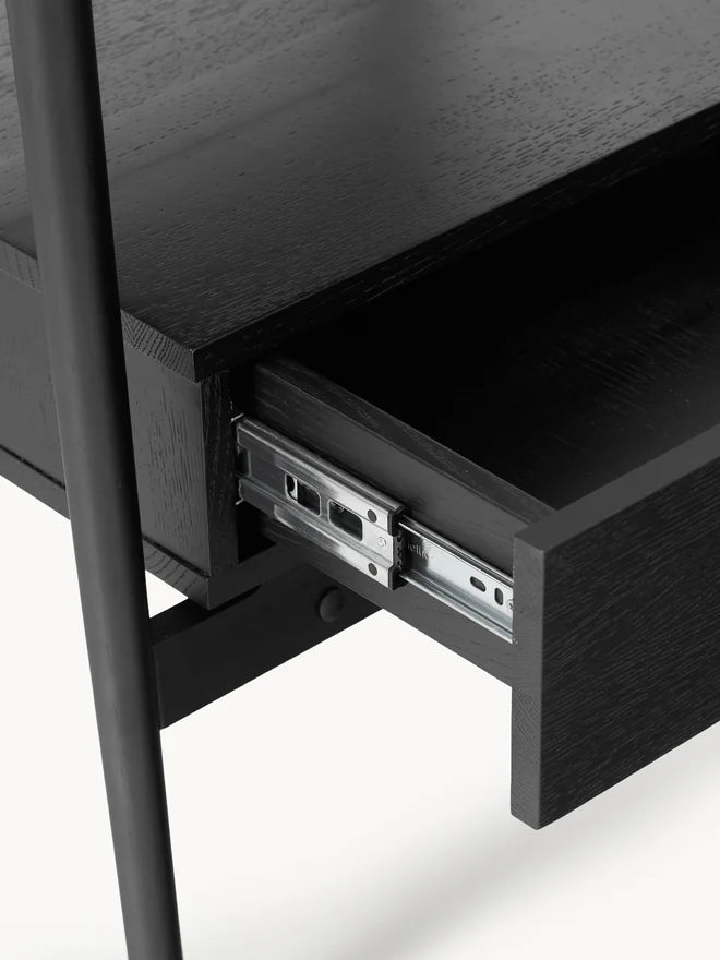 Szafka nocna z drewna dębowego Libby