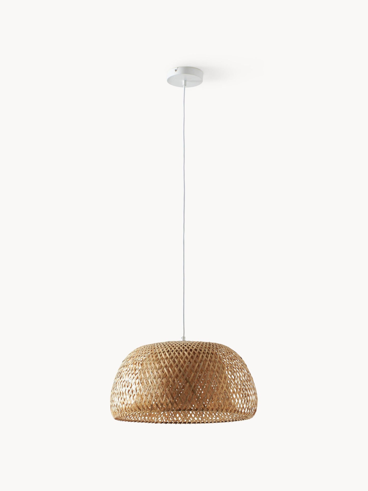 Lampa wisząca z drewna bambusowego Eden
