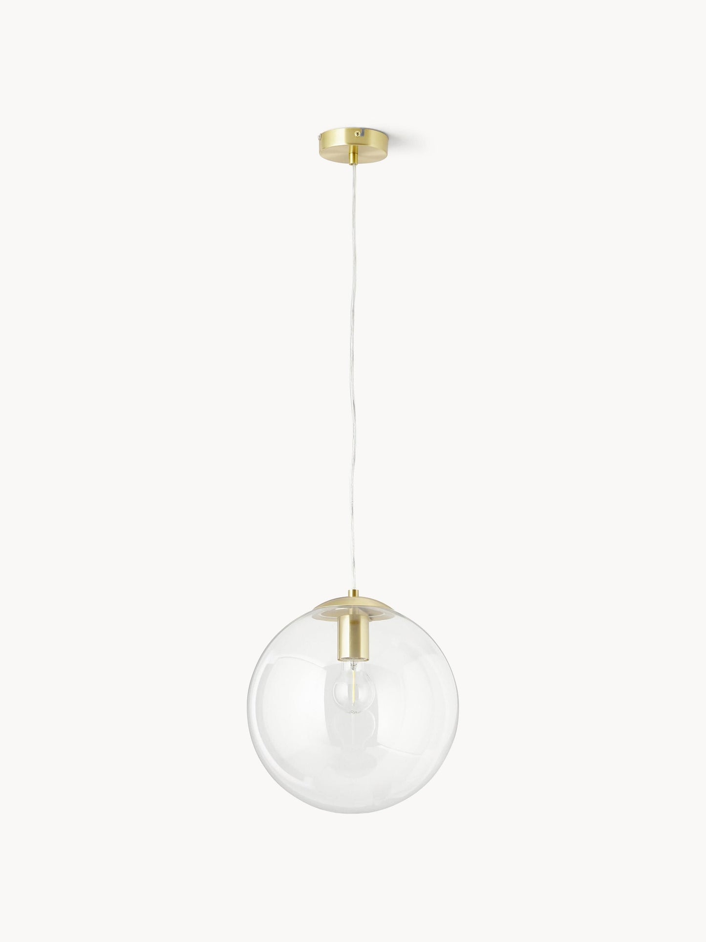 Lampa wisząca ze szkła Bao