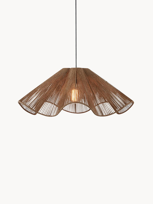 Lampa wisząca z juty Nami