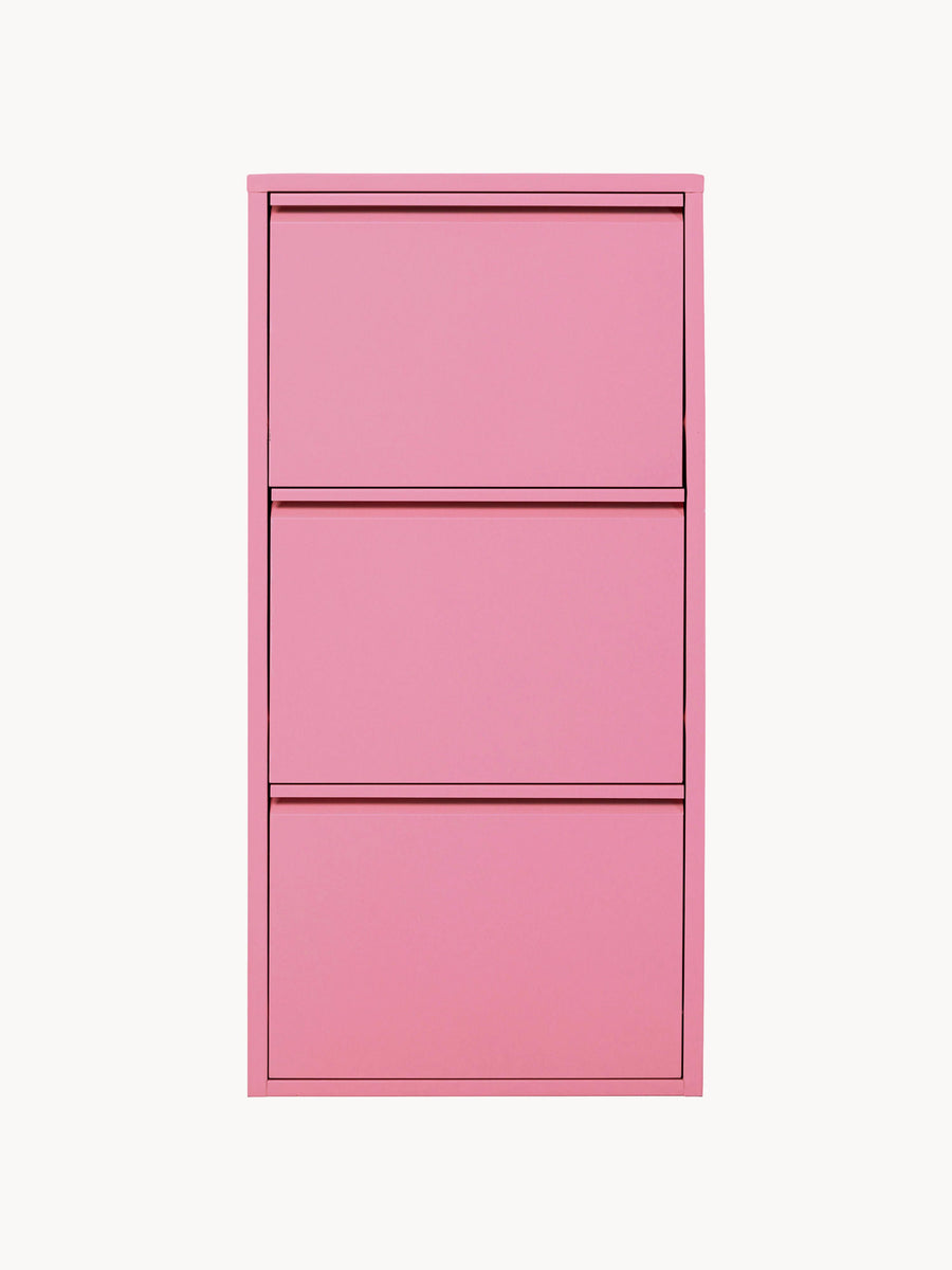 Ścienna szafka na buty z przedziałami Caruso