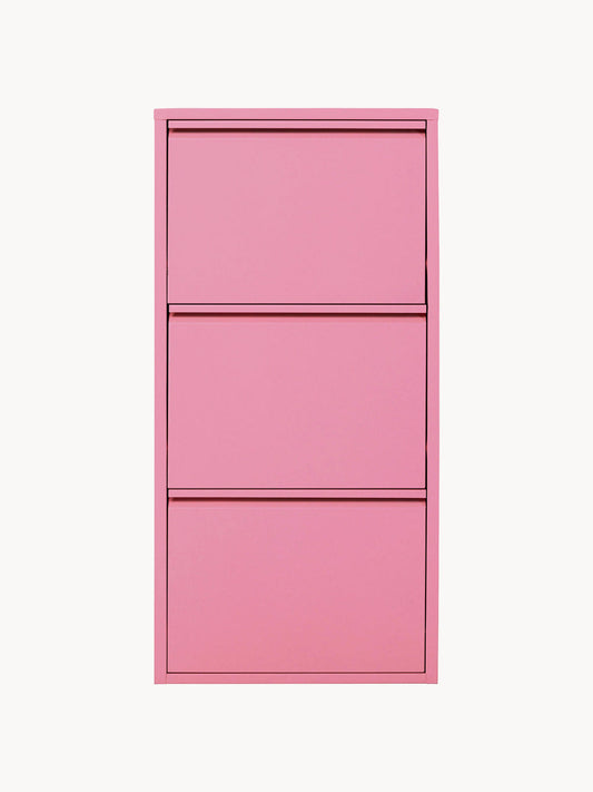 Ścienna szafka na buty z przedziałami Caruso