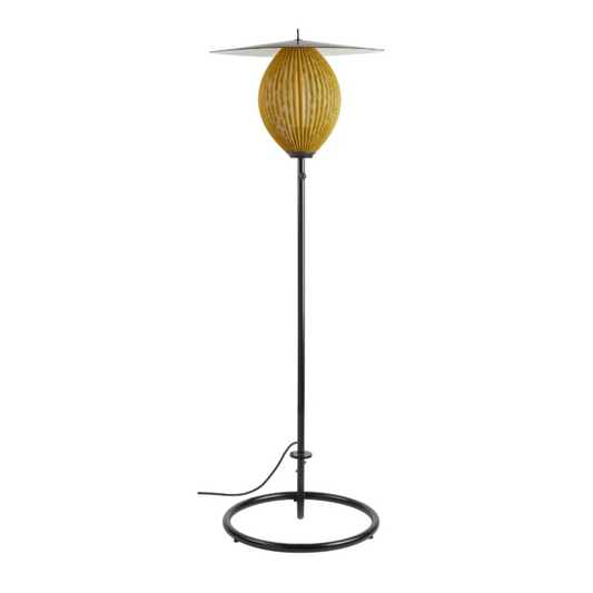 Lampa podłogowa zewnętrzna SATELLITE musztardowy