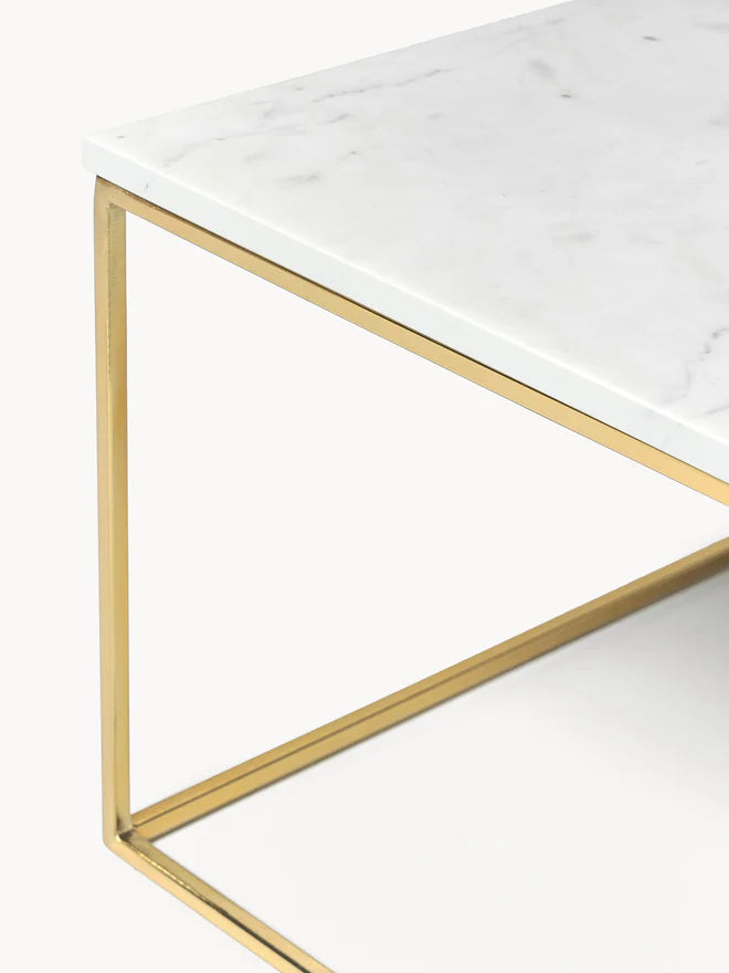 Stolik kawowy z marmuru Alys