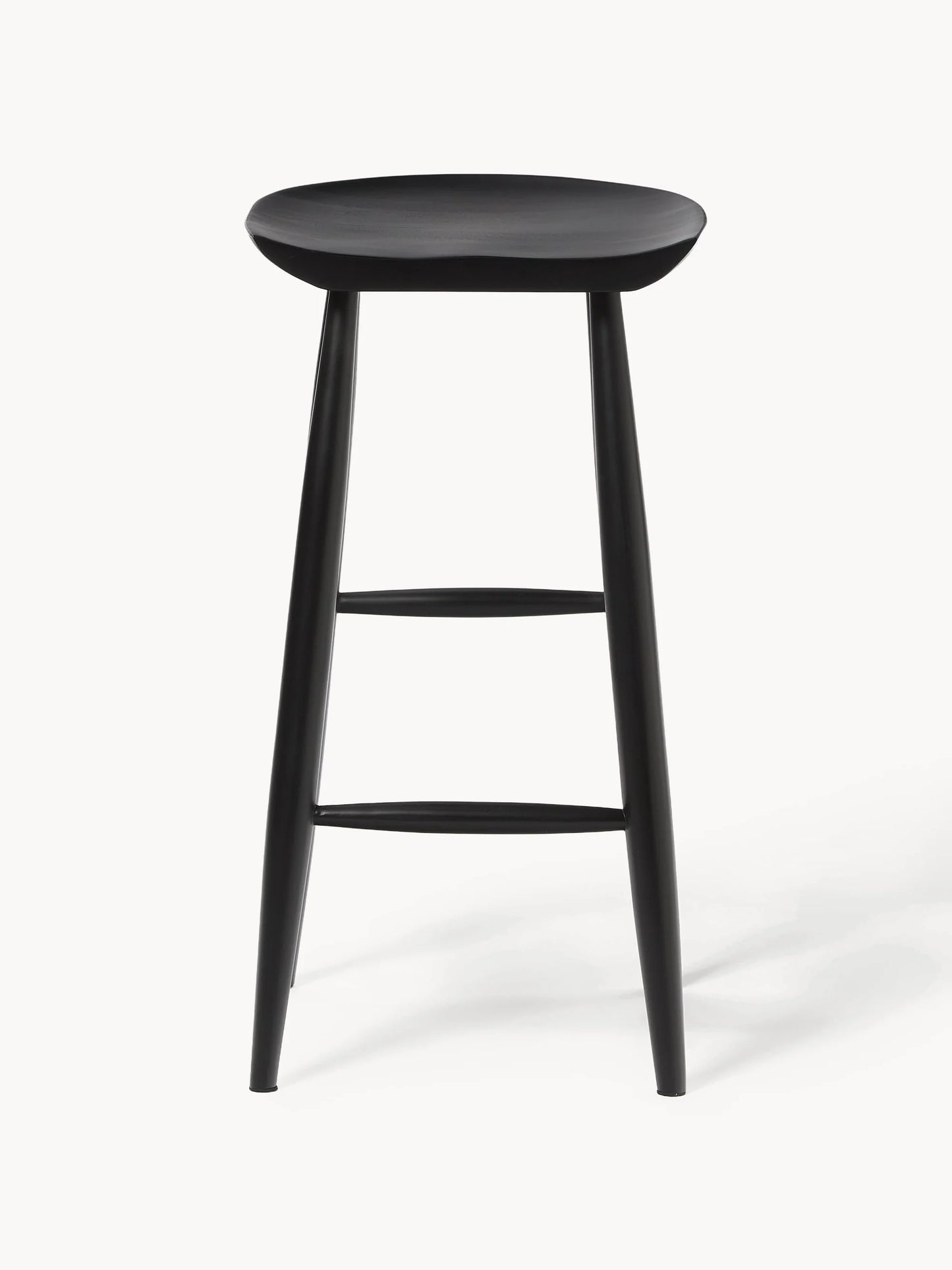 Stołek barowy z drewna mangowego Nino