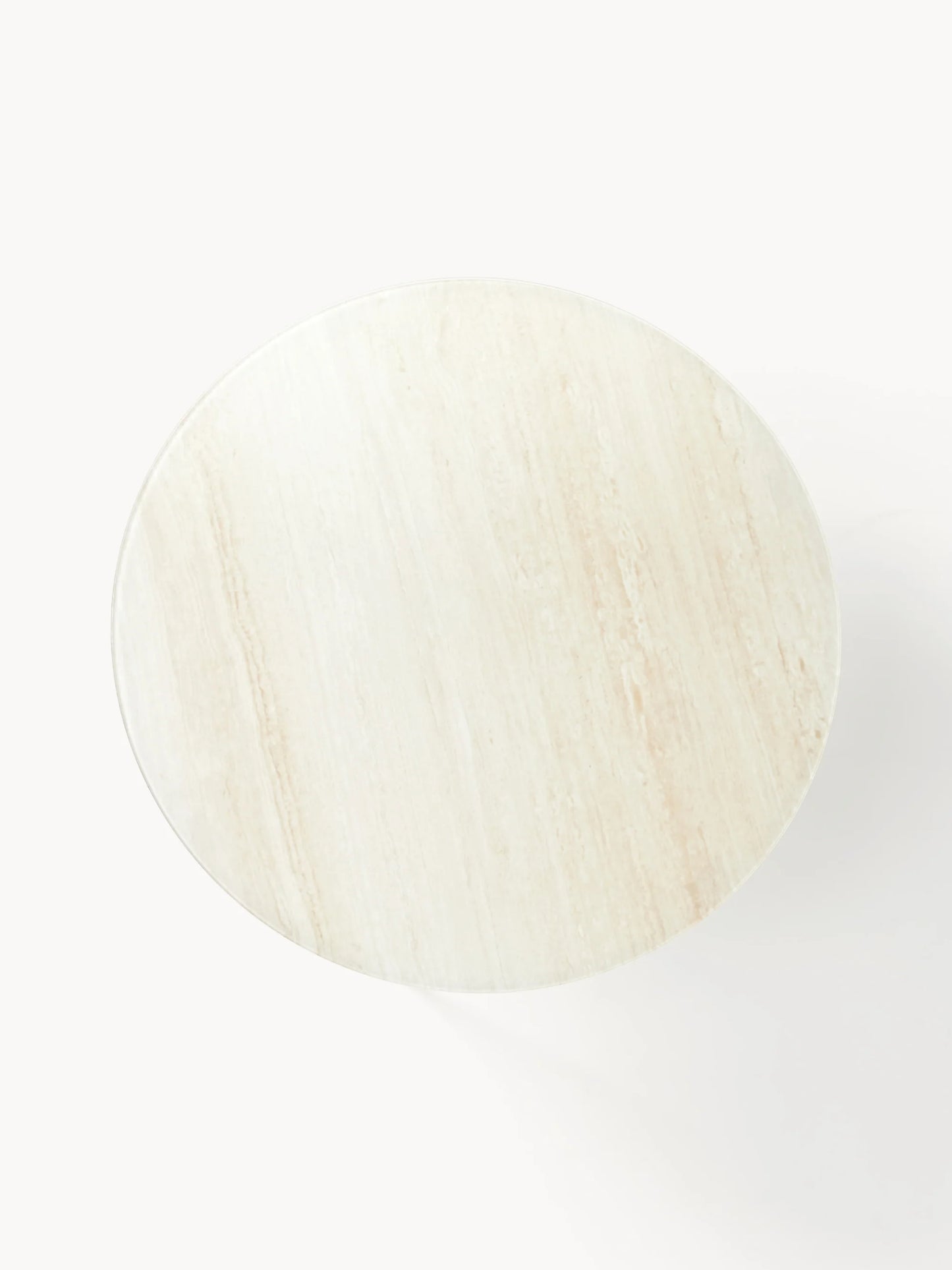 Stolik kawowy ze szklanym blatem o wyglądzie traweryntu Antigua