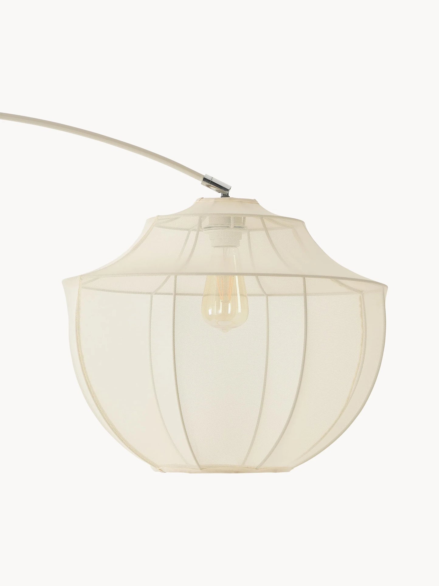 Lampa podłogowa łukowa z siateczki Beau