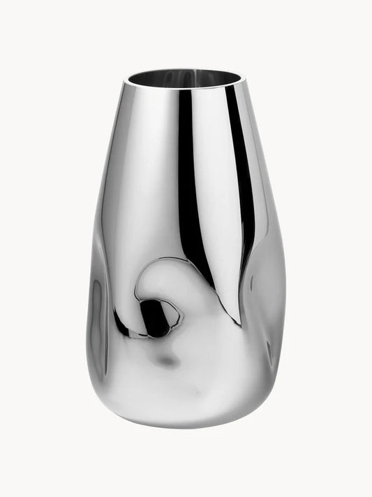 Wazon ze szkła dmuchanego Mirror, W 35 cm