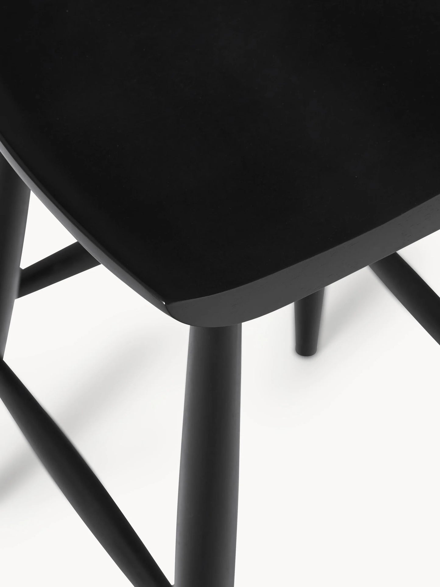 Stołek barowy z drewna mangowego Nino