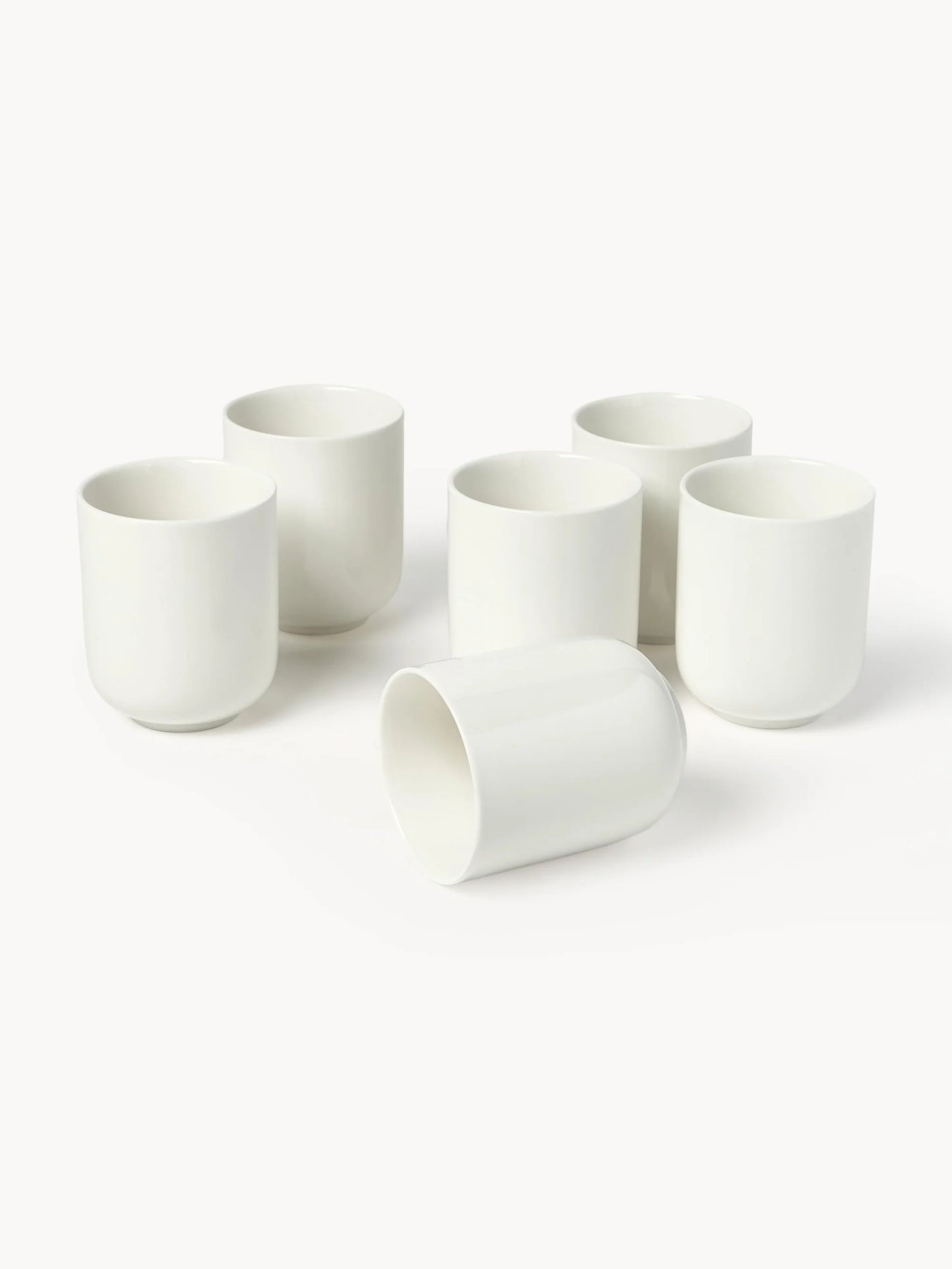 Komplet naczyń z porcelany Nessa, dla 6 osób (30 elem.)