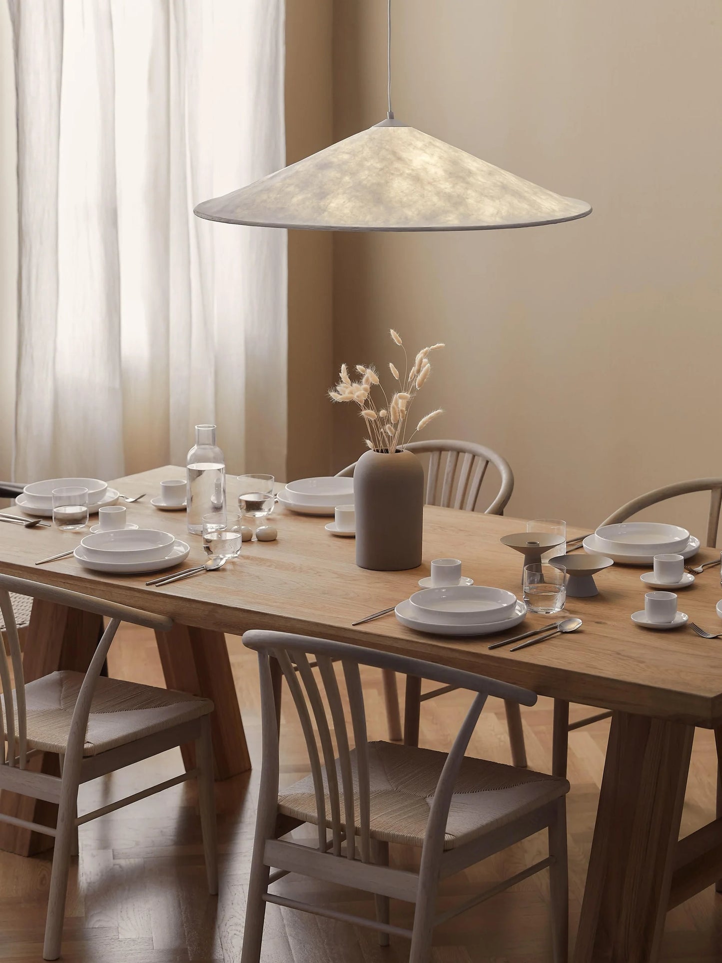 Komplet naczyń z porcelany Nessa, dla 6 osób (30 elem.)