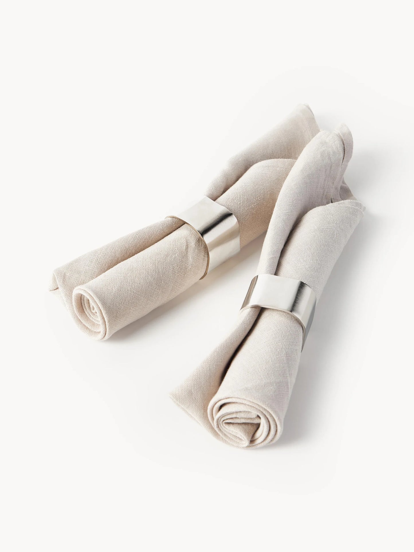 Komplet obrączek na serwetkę Cuff, 4 elem