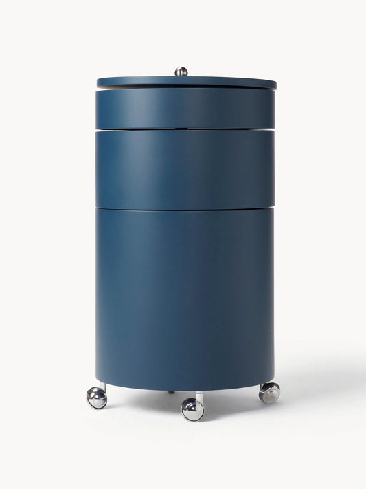Pojemnik na kółkach Barboy, projekt Verner Panton